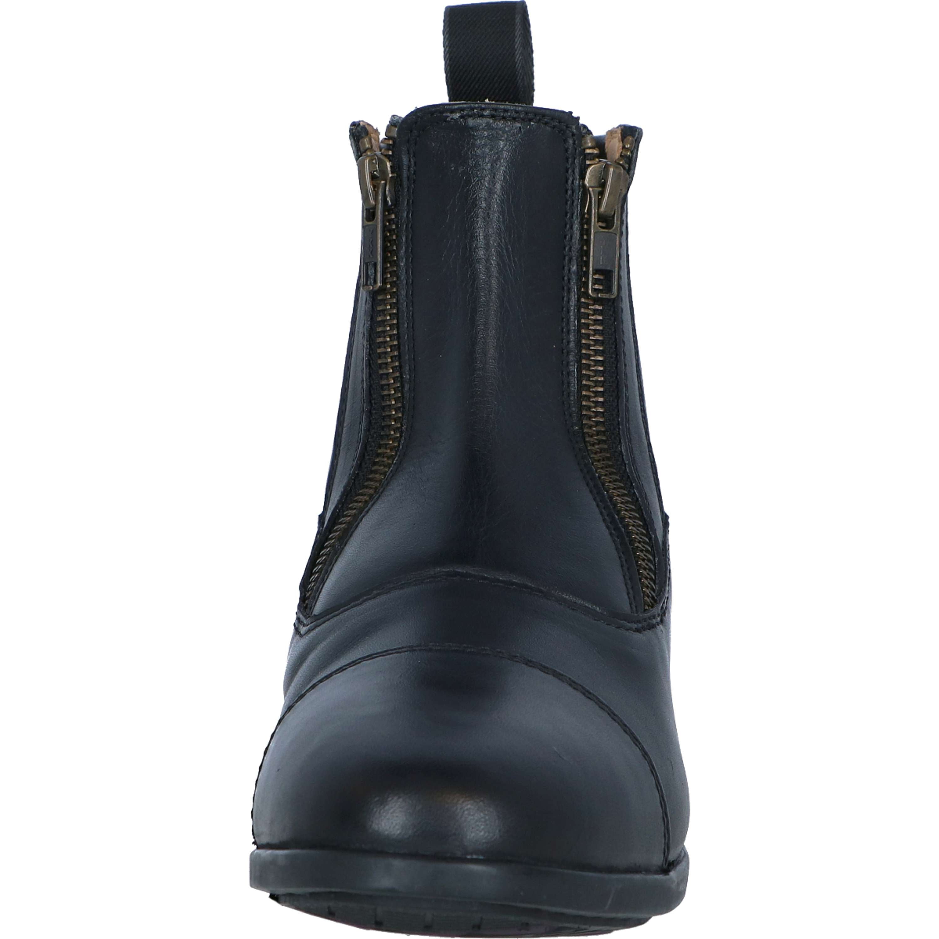 EQUITHÈME Jodhpury Double Zip Czarny