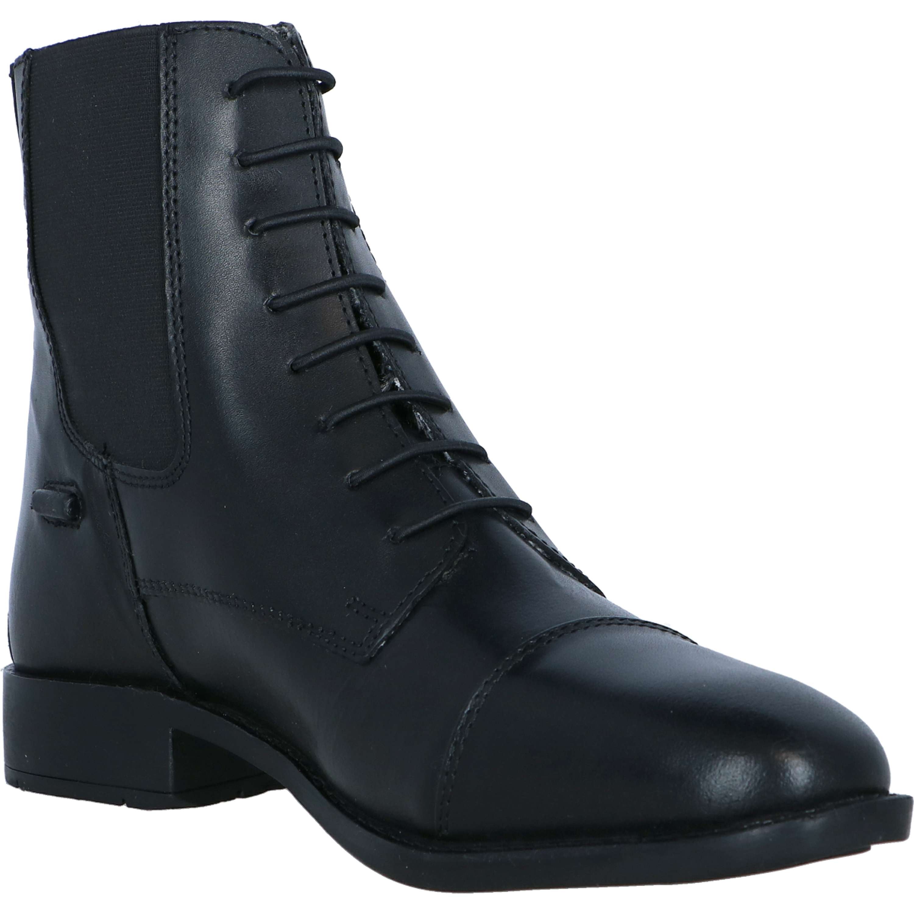 Norton Jodhpury Lacets Podszyty Czarny