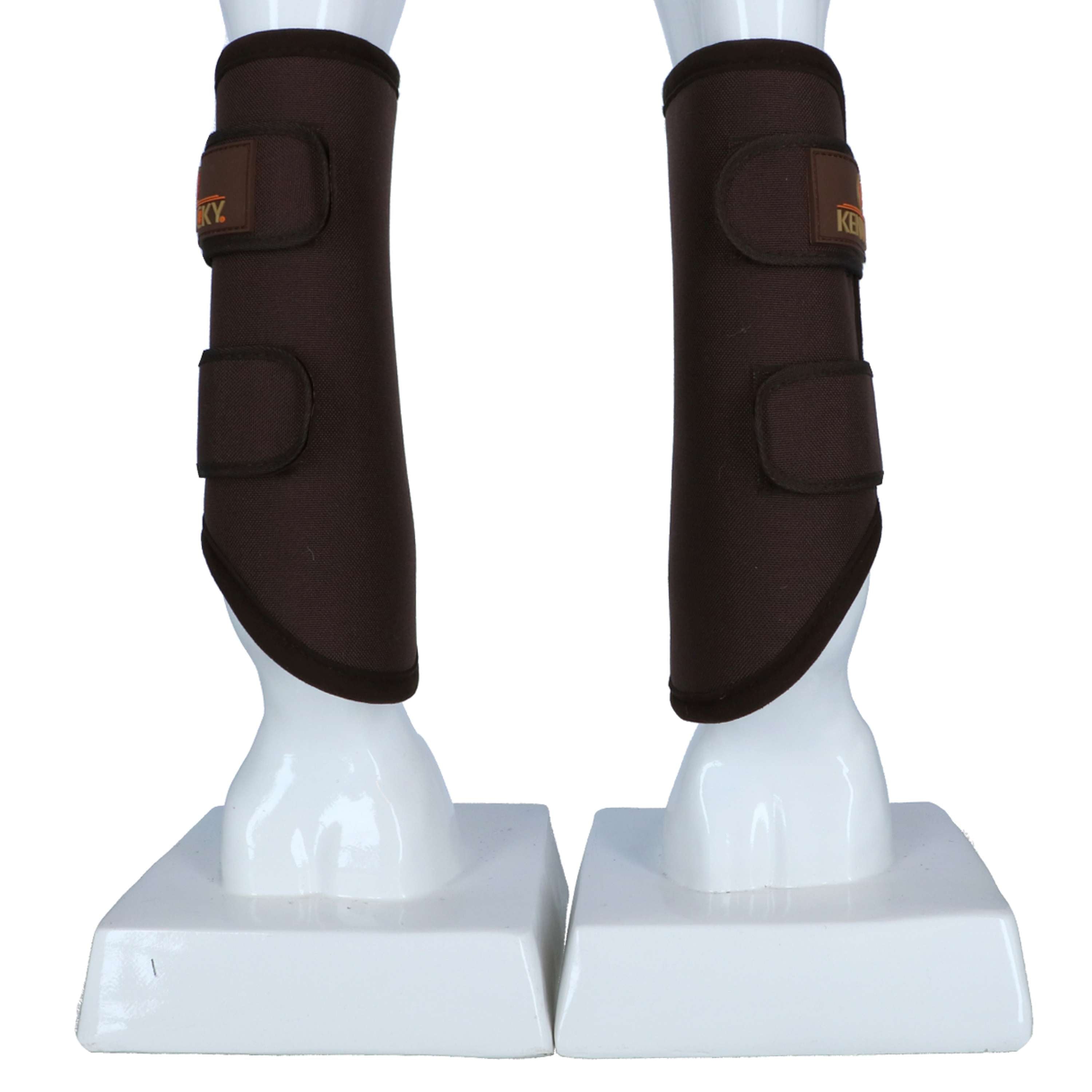 Ochraniacze Kentucky Turnout Boots 3D Spacer brązowe