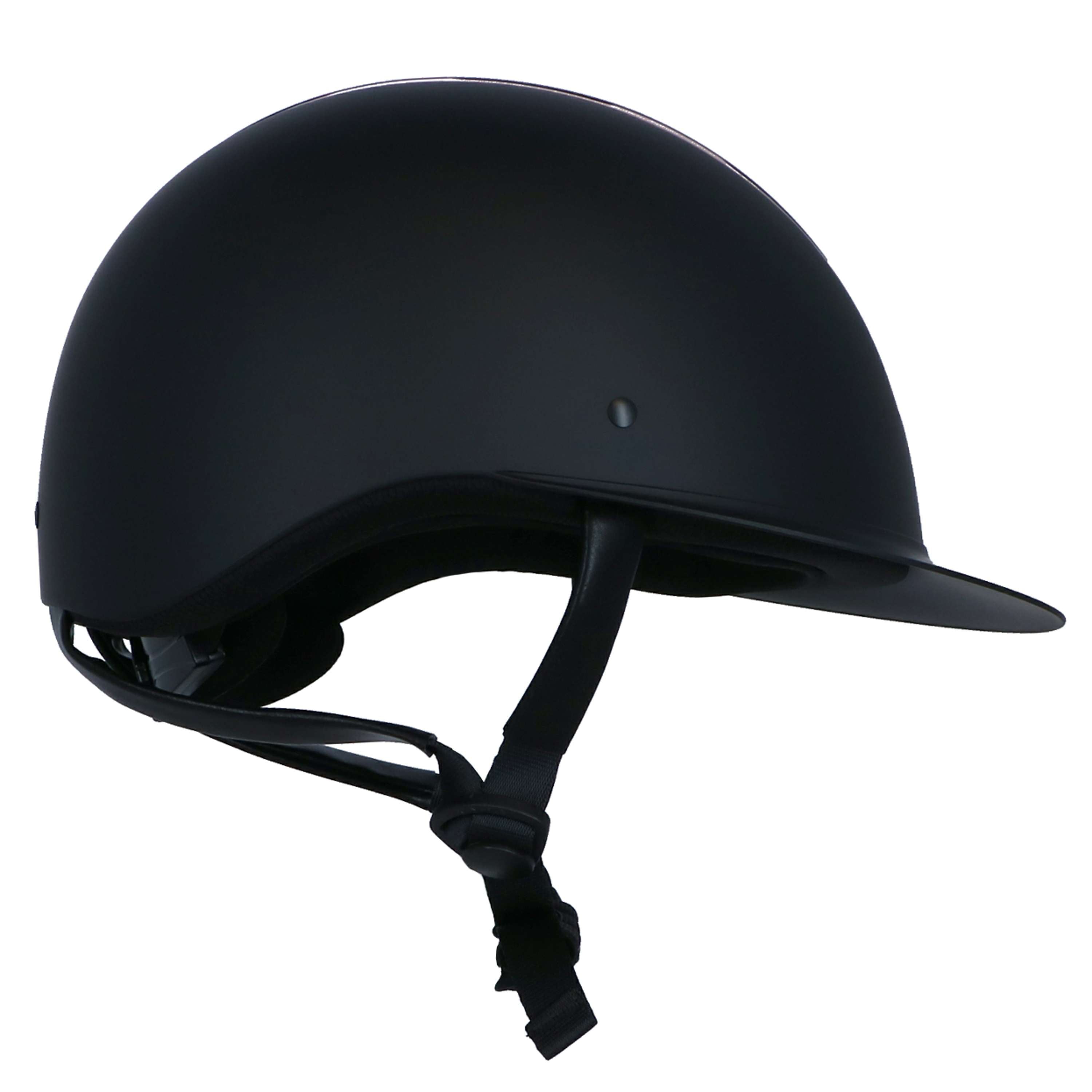 HKM Kask Jeździecki Lady Shield Czarny/Różowozłoty