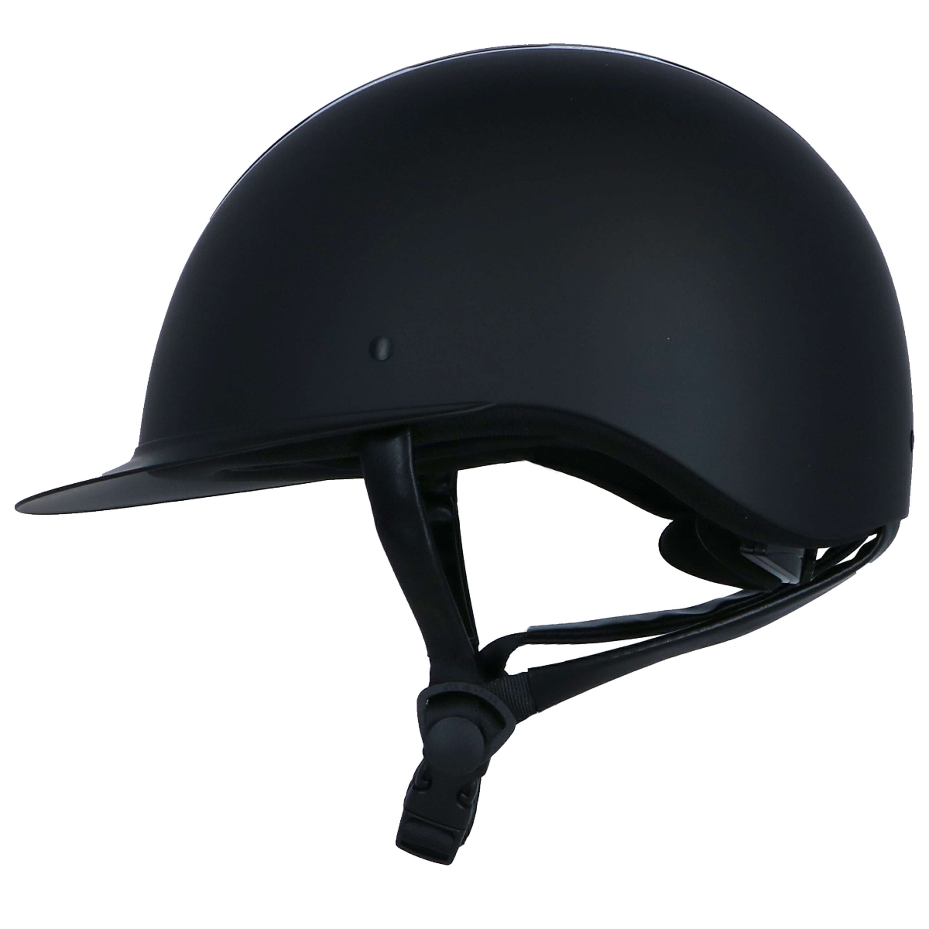 Kask jeździecki HKM Lady Shield czarno-srebrny
