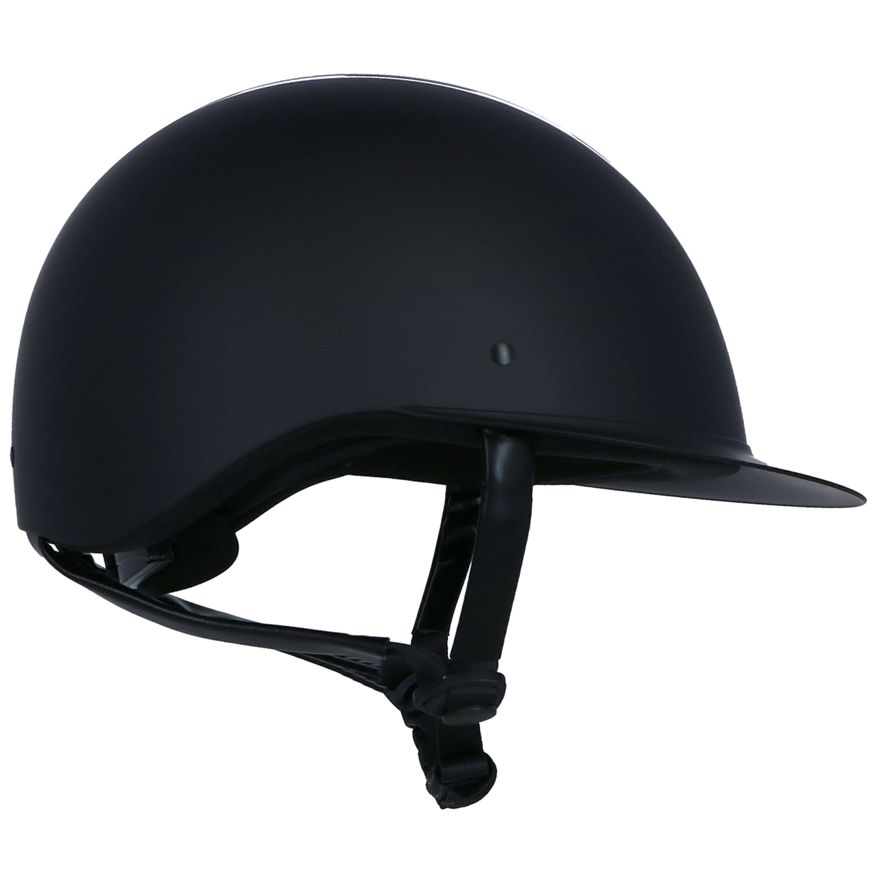 Kask jeździecki HKM Lady Shield czarno-srebrny