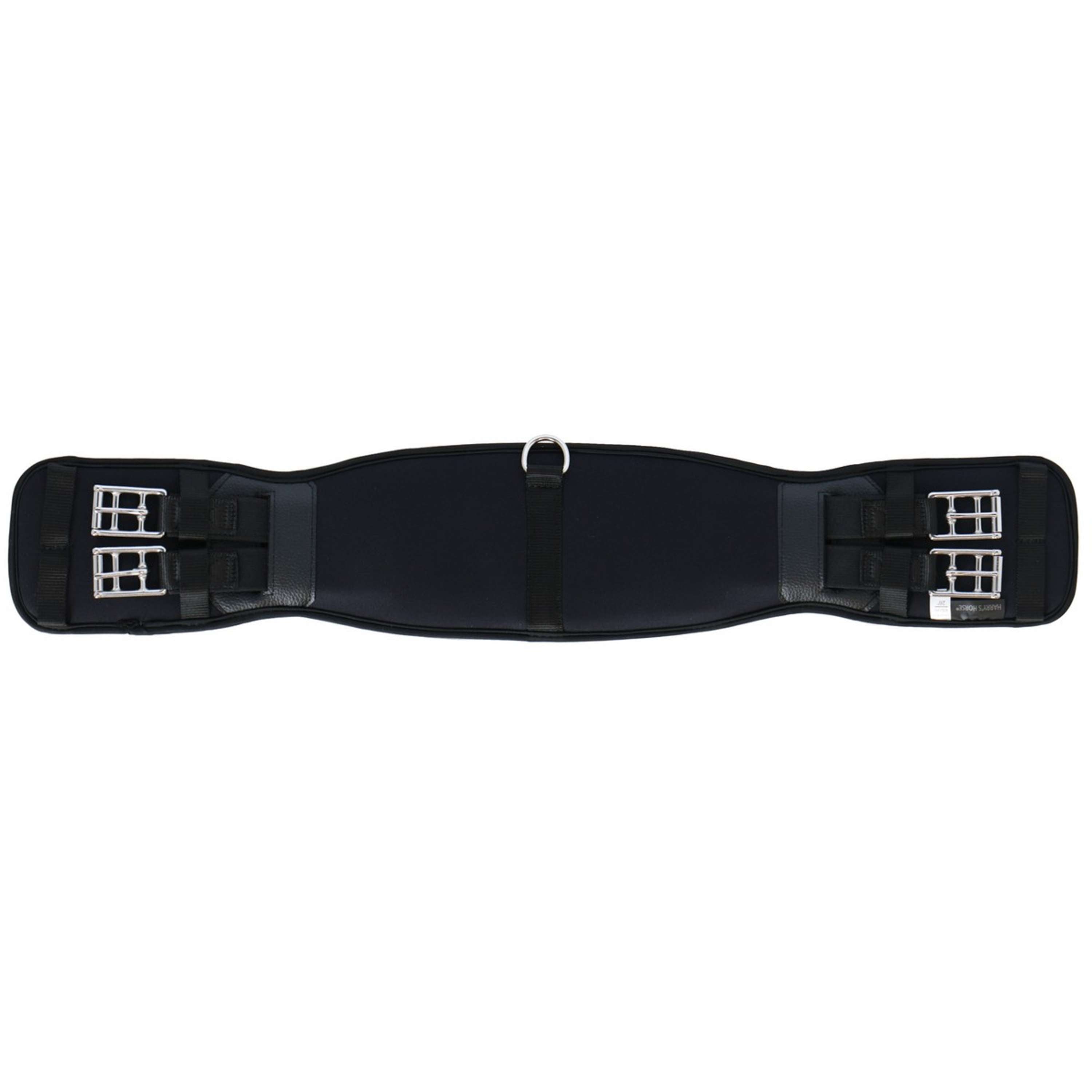 Popręg ujeżdżeniowy Harry's Horse Memoryfoam czarny
