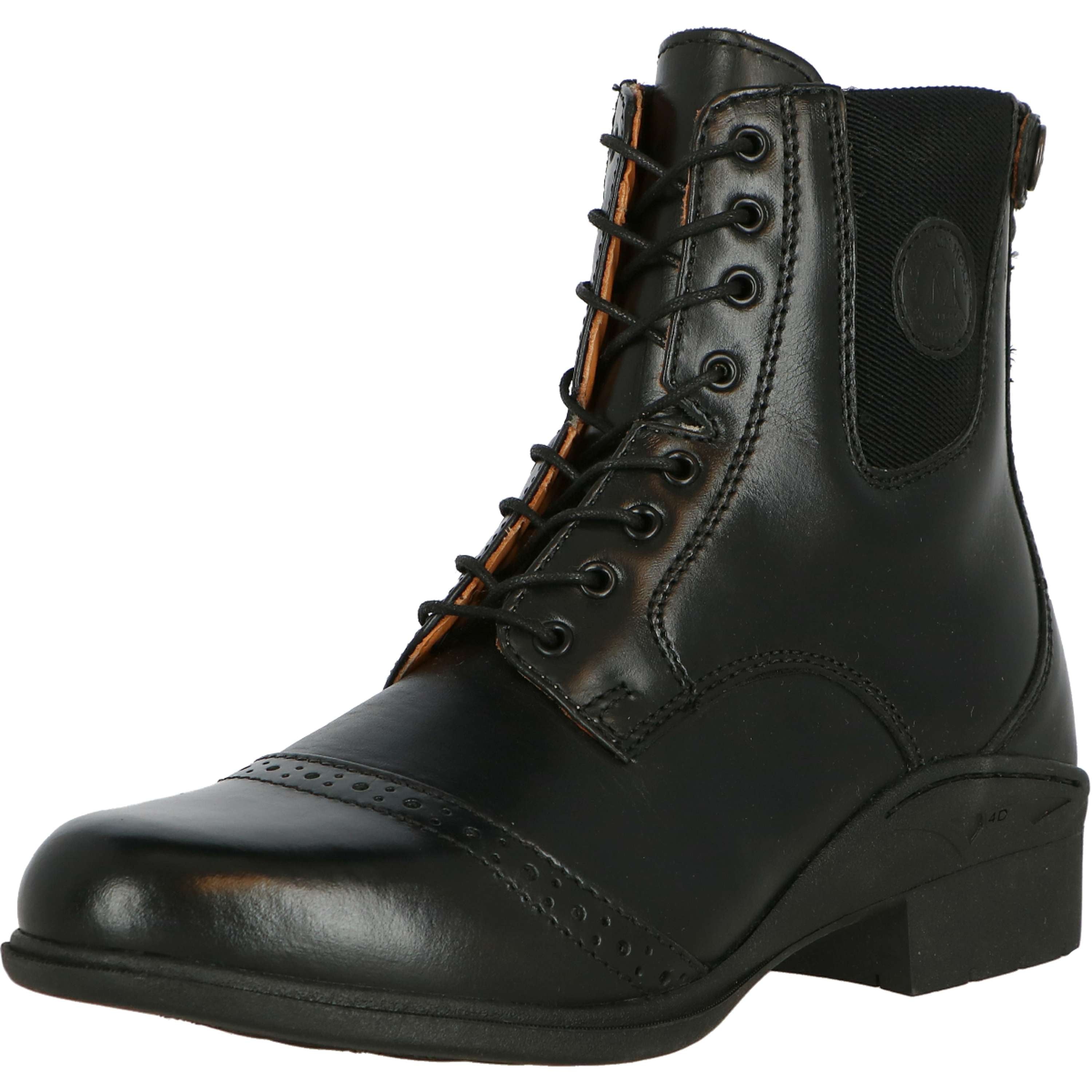 Mountain Horse Paddock Boots Aurora Back Zip Czarny