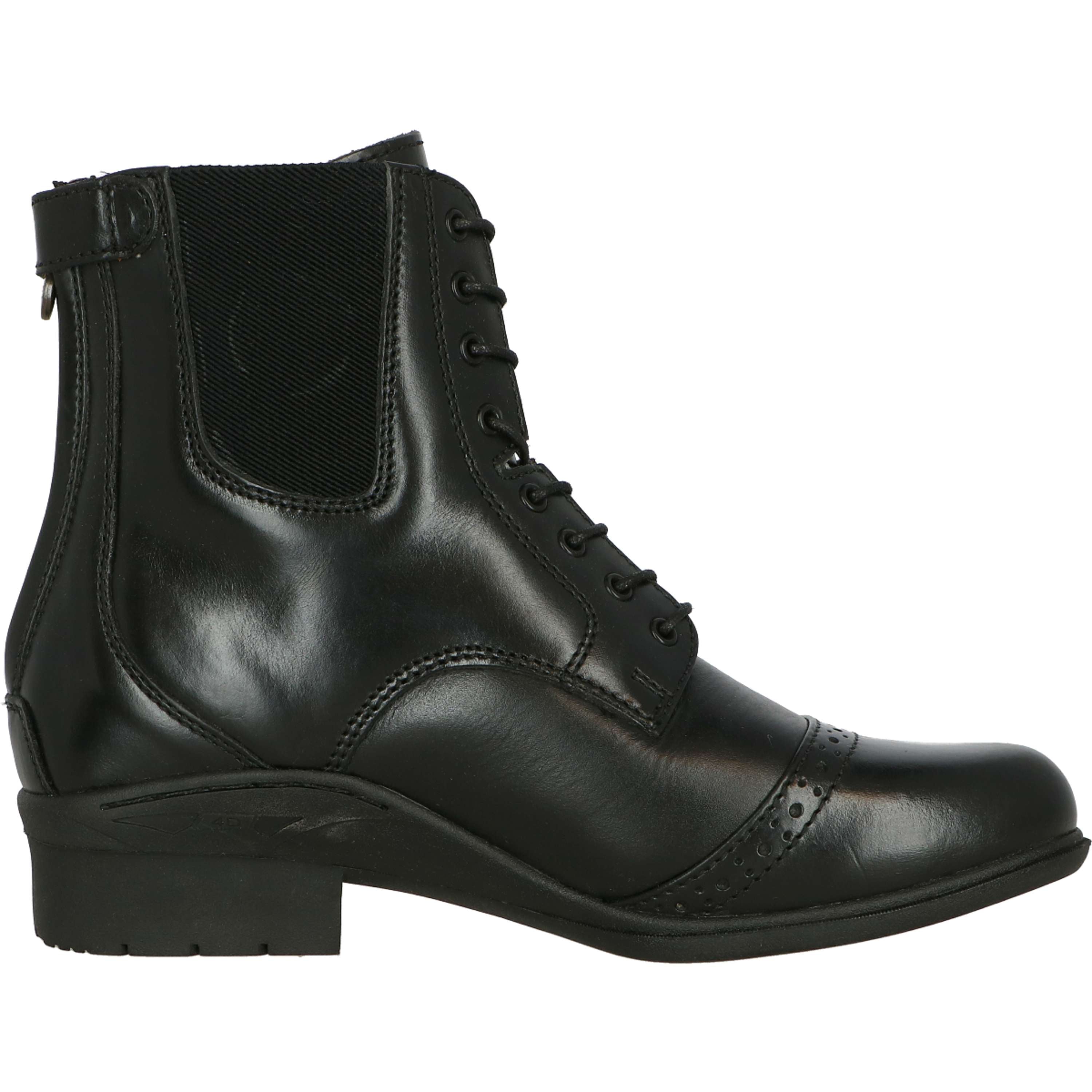 Mountain Horse Paddock Boots Aurora Back Zip Czarny