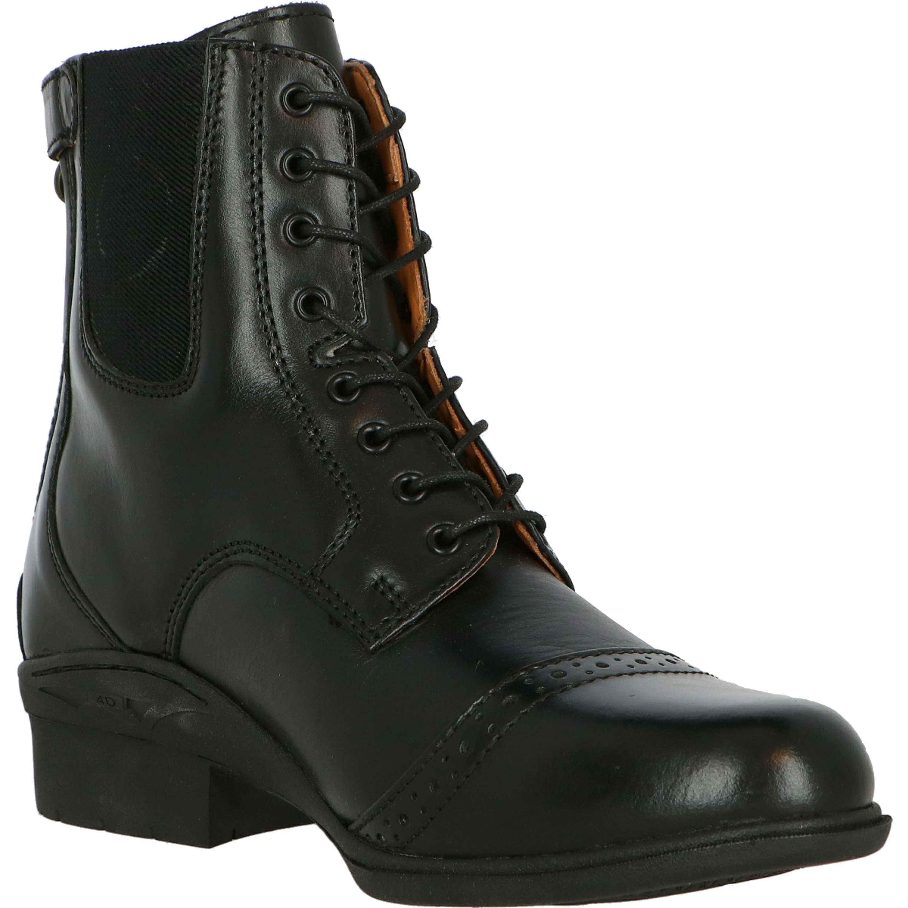 Mountain Horse Paddock Boots Aurora Back Zip Czarny