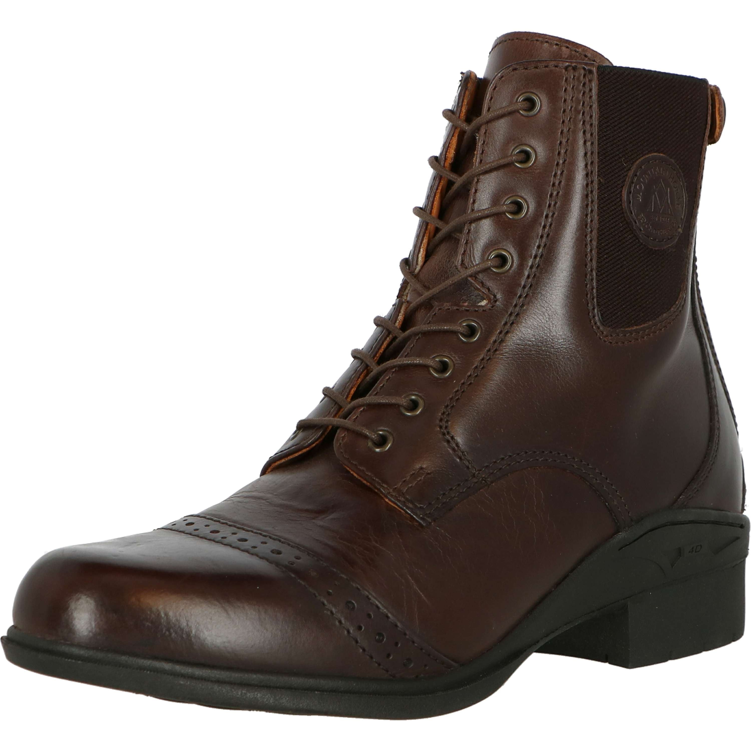 Mountain Horse Paddock Boots Aurora Back Zip Brązowy