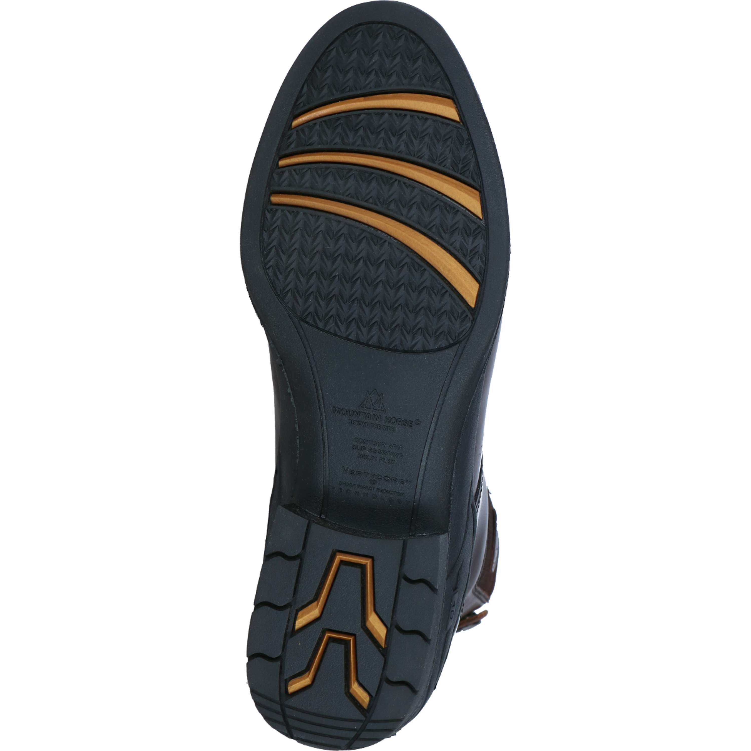 Mountain Horse Paddock Boots Aurora Back Zip Brązowy