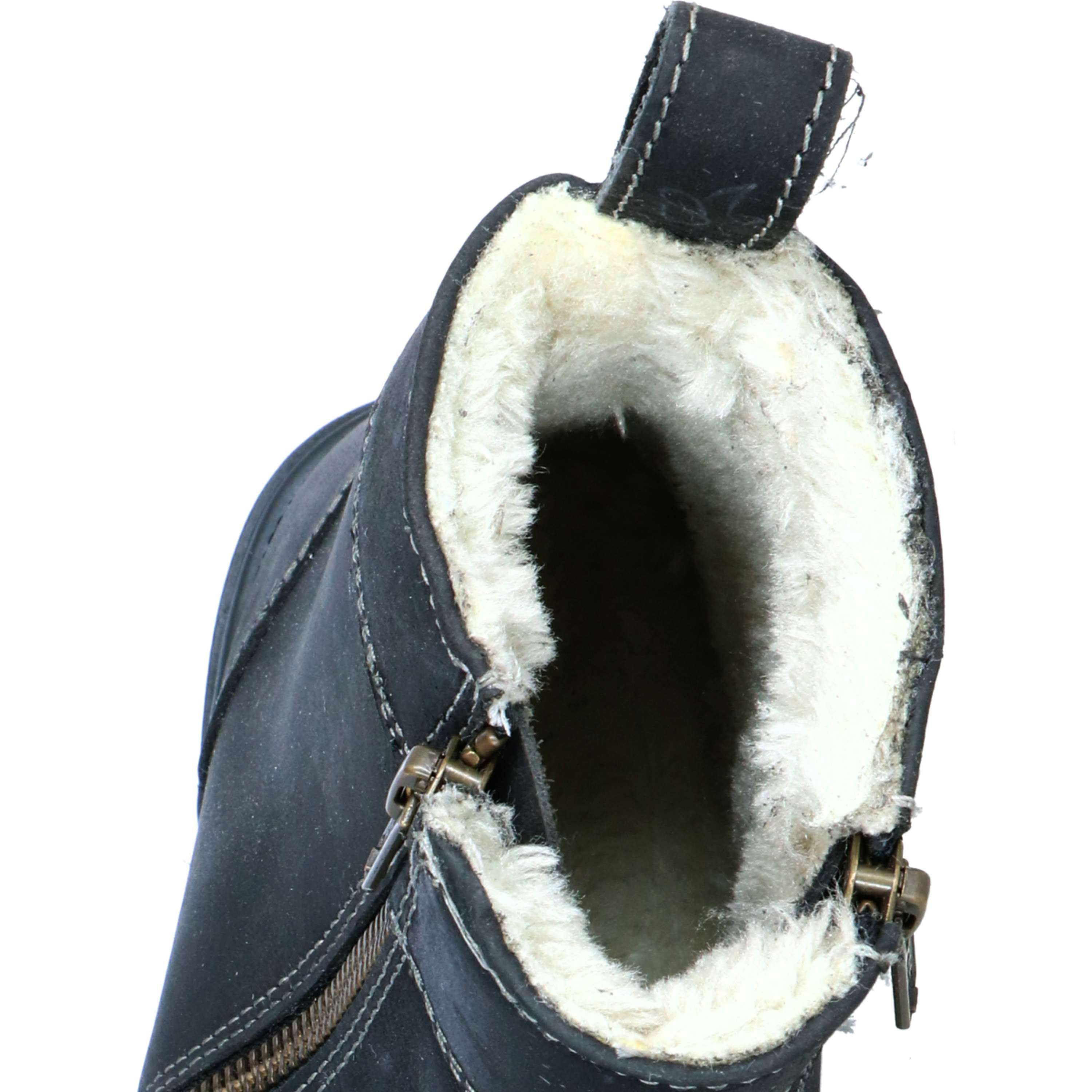Norton Jodhpury Zipper Zimowy Czarny