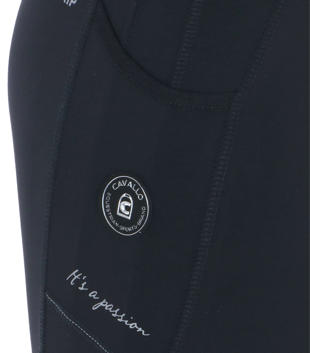 Cavallo Bryczesy Jeździeckie CavalLin Grip RL Czarne