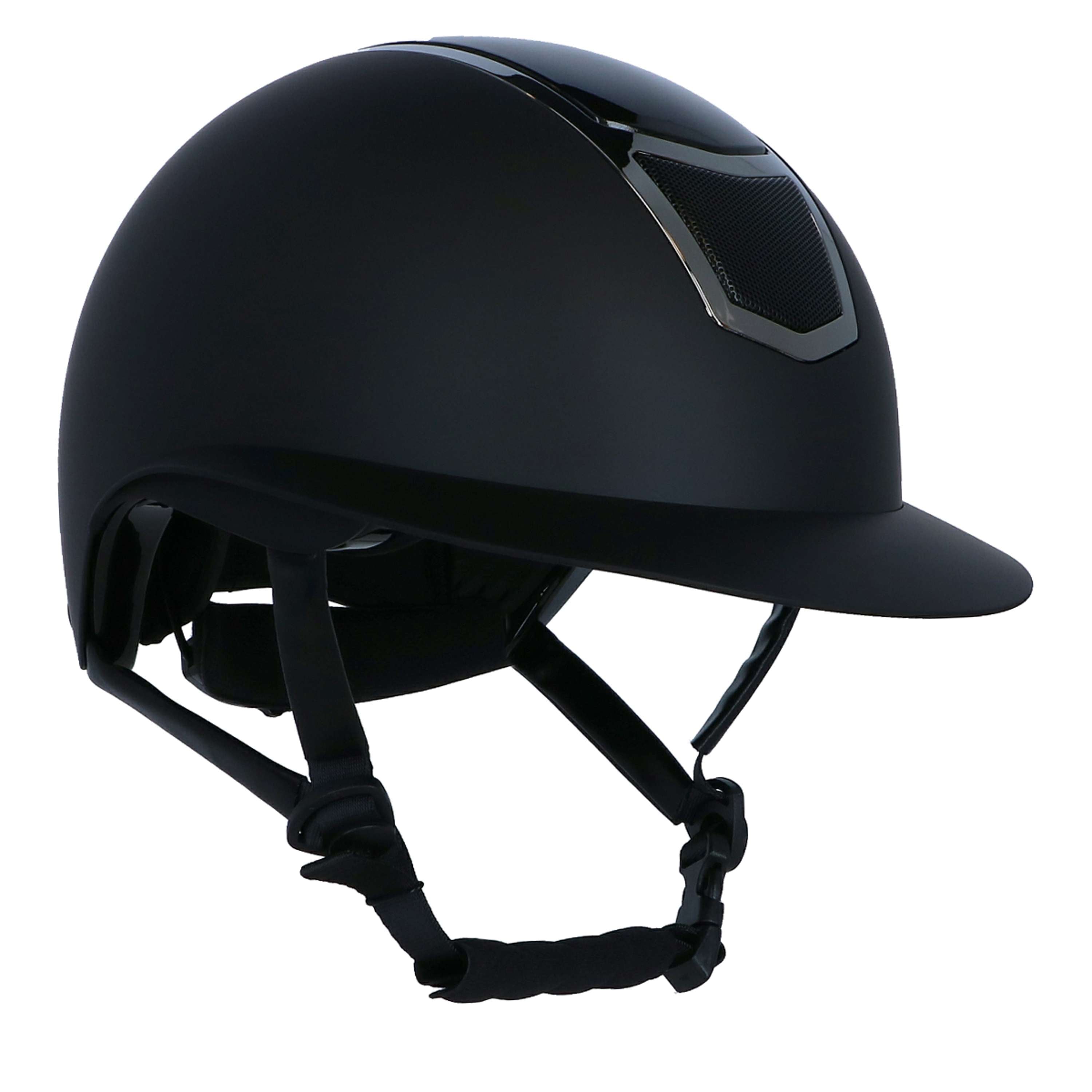 Harry's Horse Kask jeździecki Mont Blanc Glossy czarny