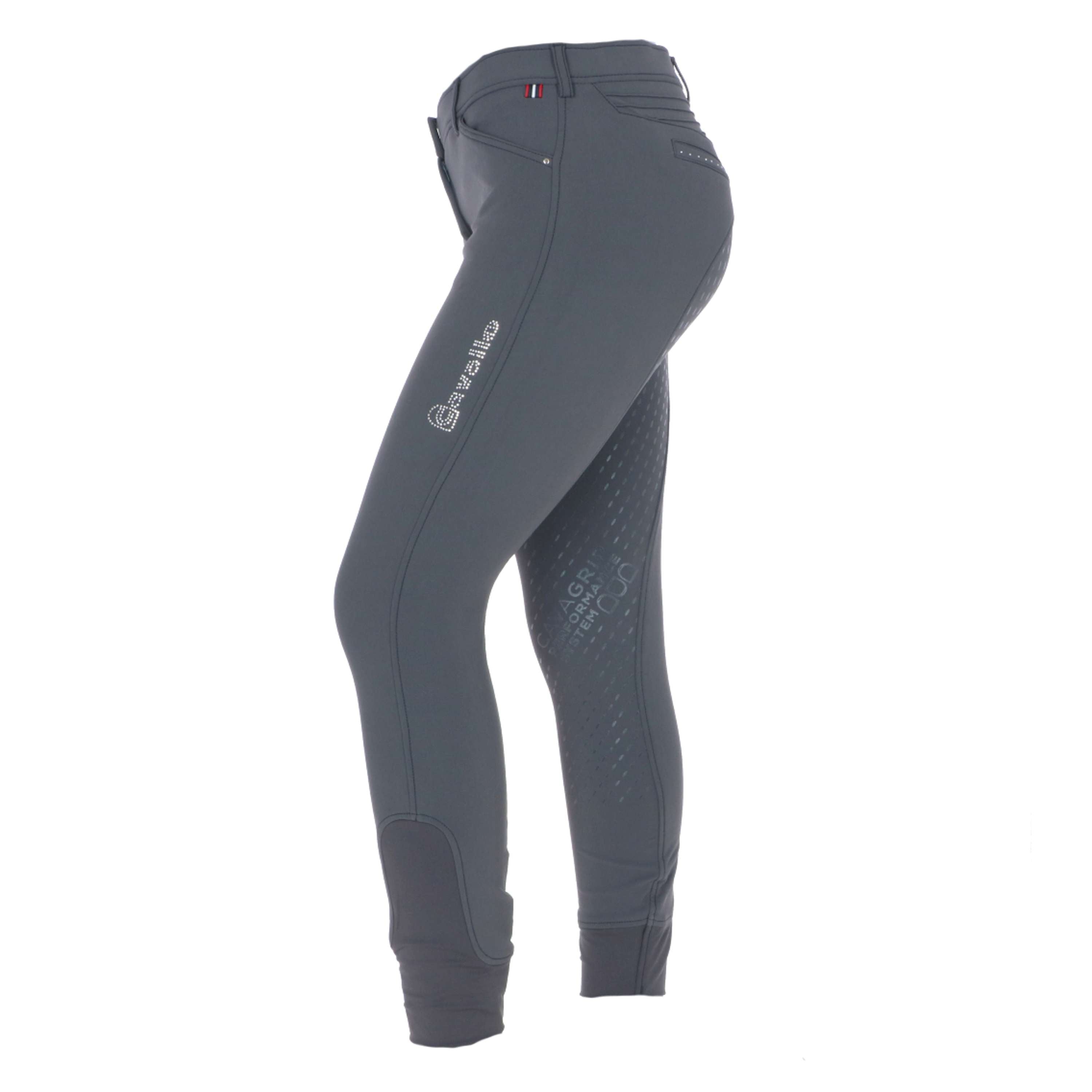 Cavallo Bryczesy CavalCalima Grip Grafitowy