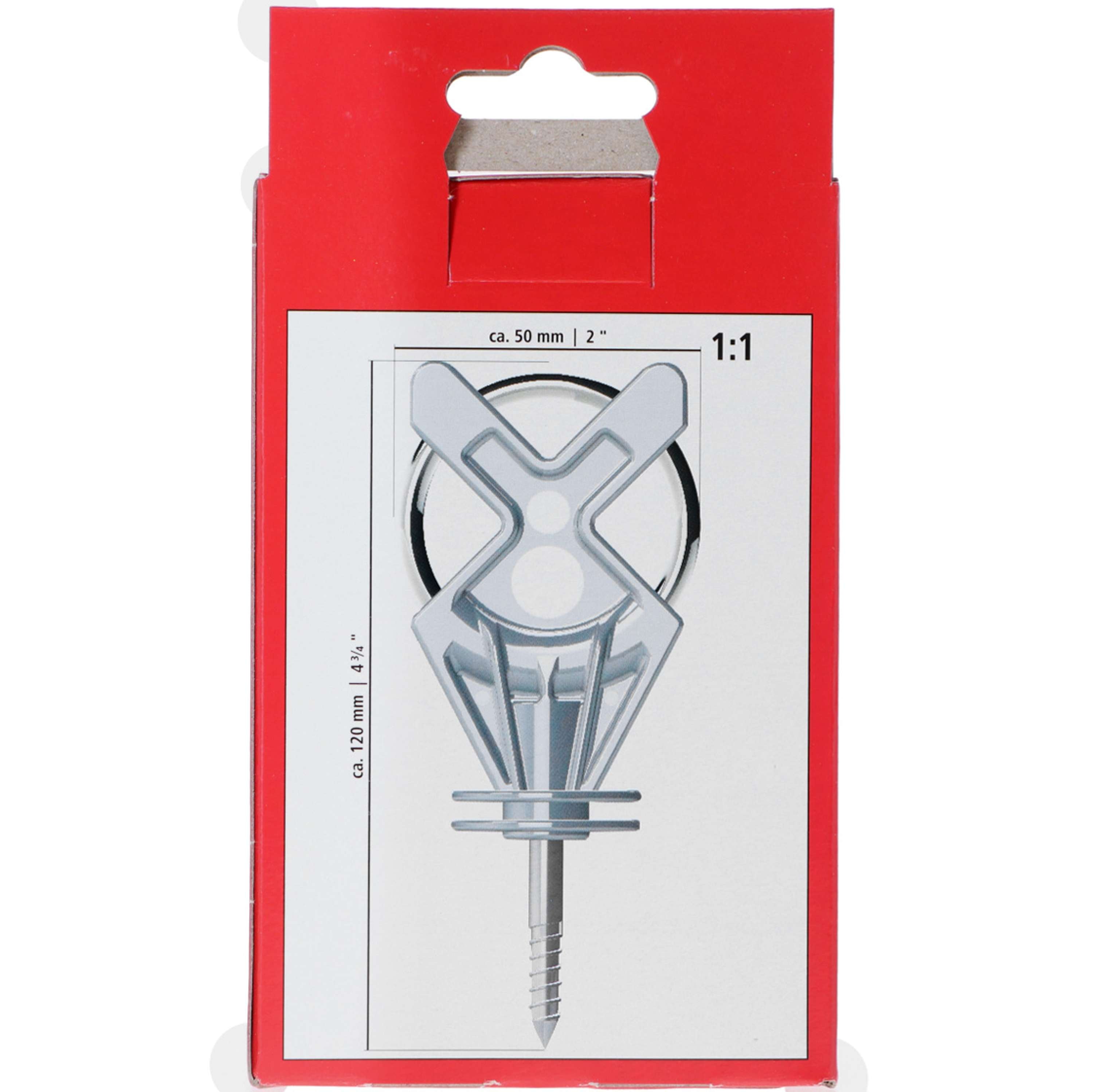 Kerbl Izolator Bramy X³ Ocynkowany Blister 6 Sztuk Czarny