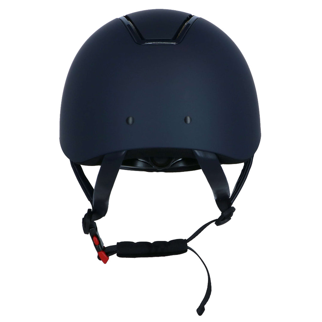 EQUITHÈME Kask jeździecki Glint matowy granatowy