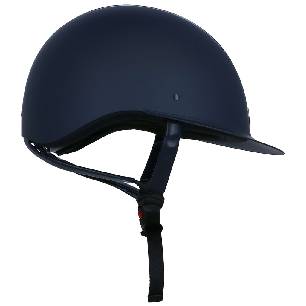 EQUITHÈME Kask jeździecki Glint matowy granatowy