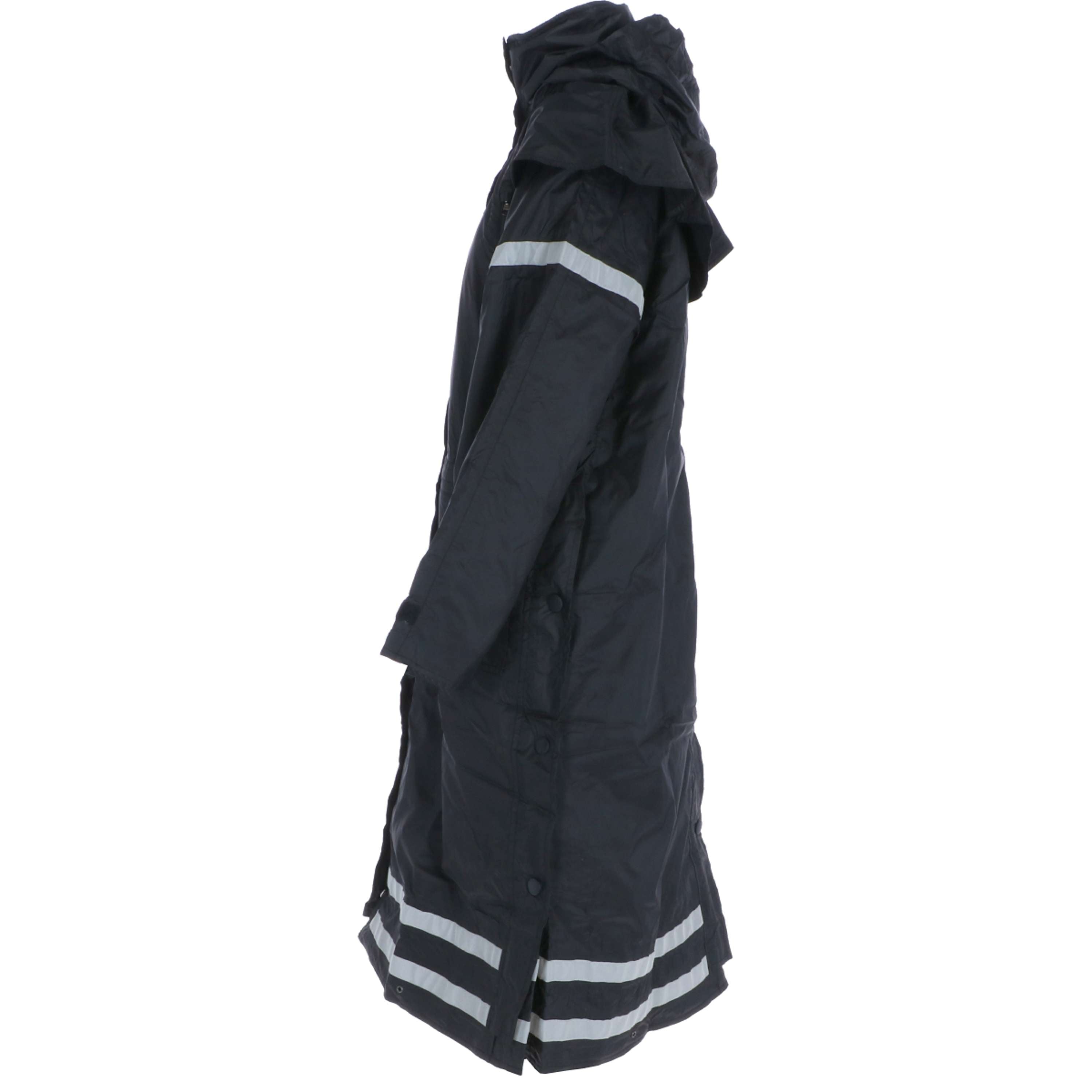 EQUITHÈME Płaszcz Przeciwdeszczowy Ridercoat Czarny
