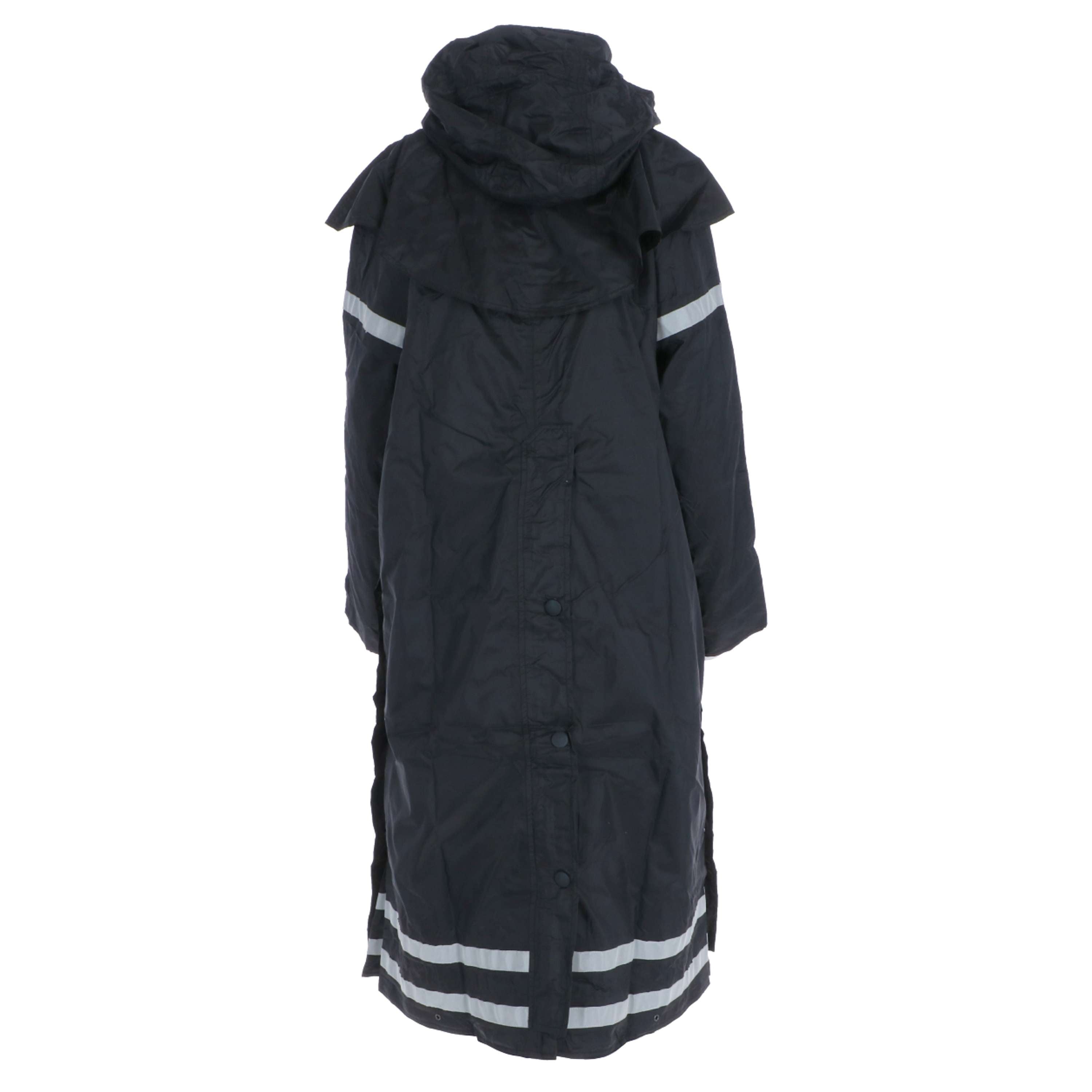 EQUITHÈME Płaszcz Przeciwdeszczowy Ridercoat Czarny