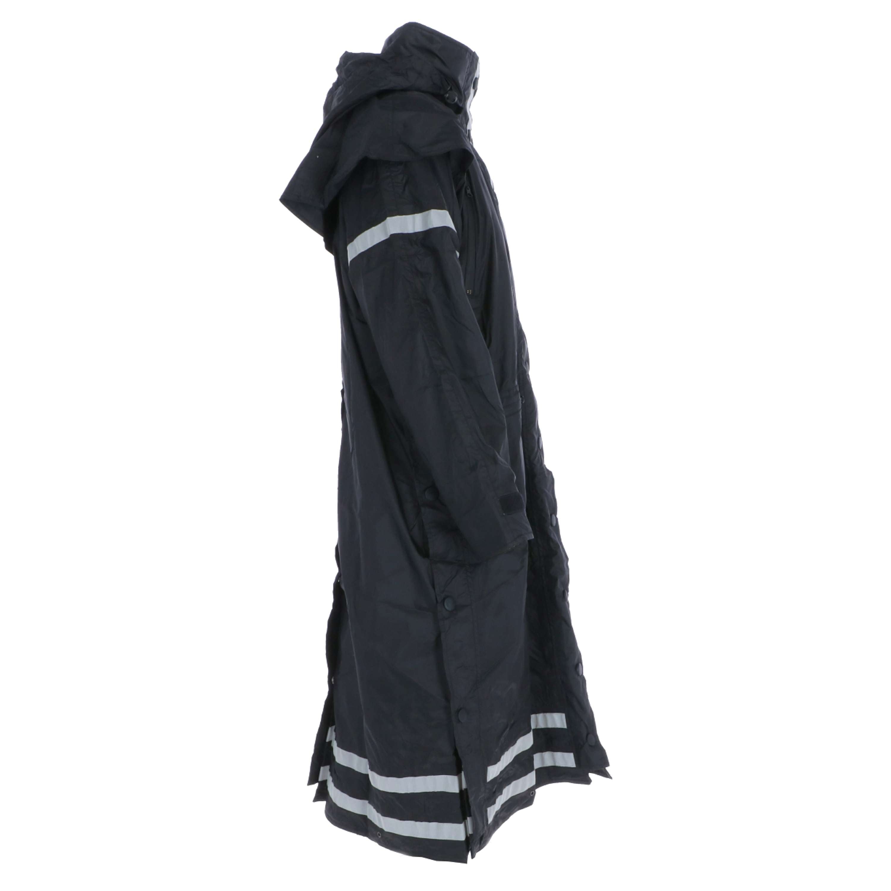EQUITHÈME Płaszcz Przeciwdeszczowy Ridercoat Czarny