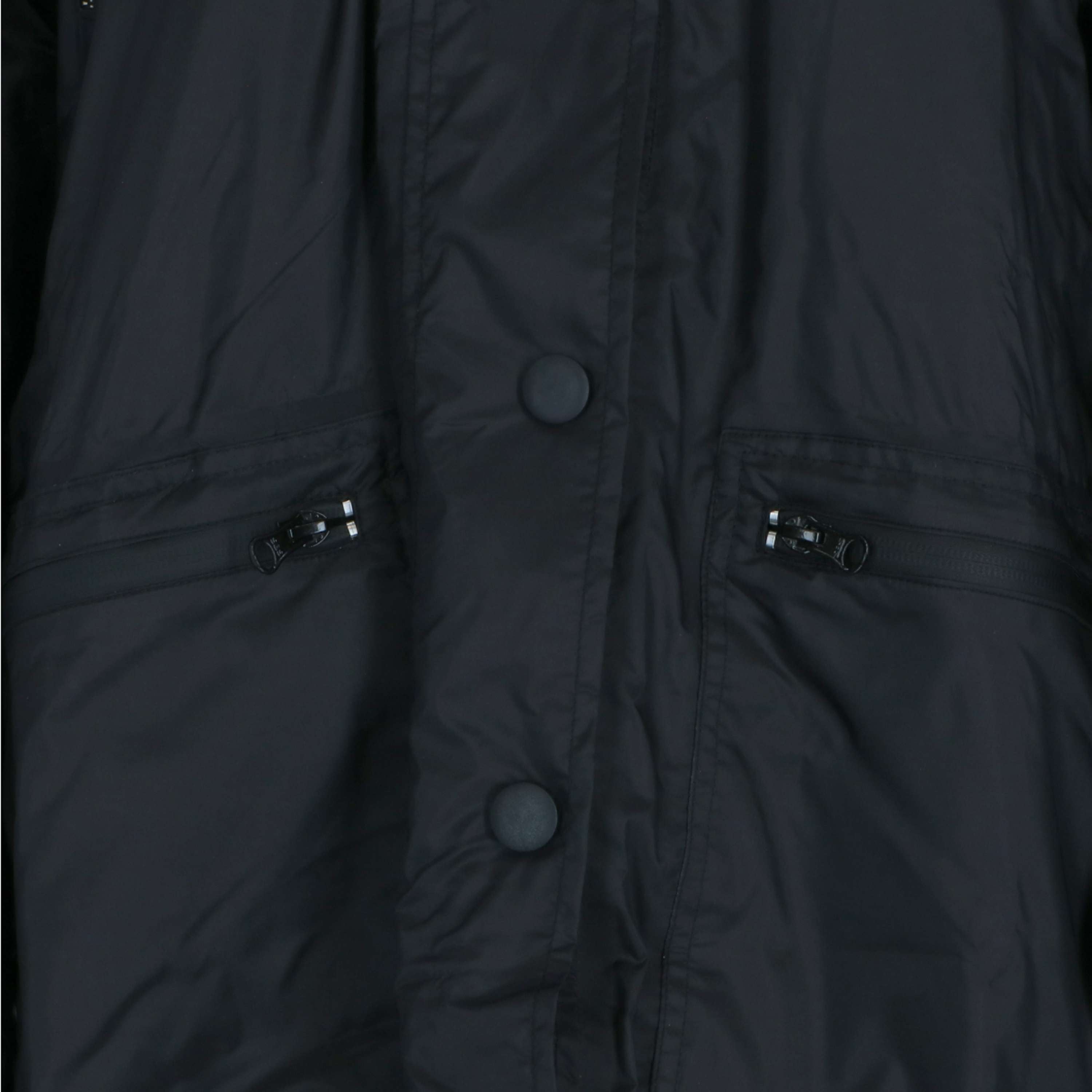 EQUITHÈME Płaszcz Przeciwdeszczowy Ridercoat Czarny
