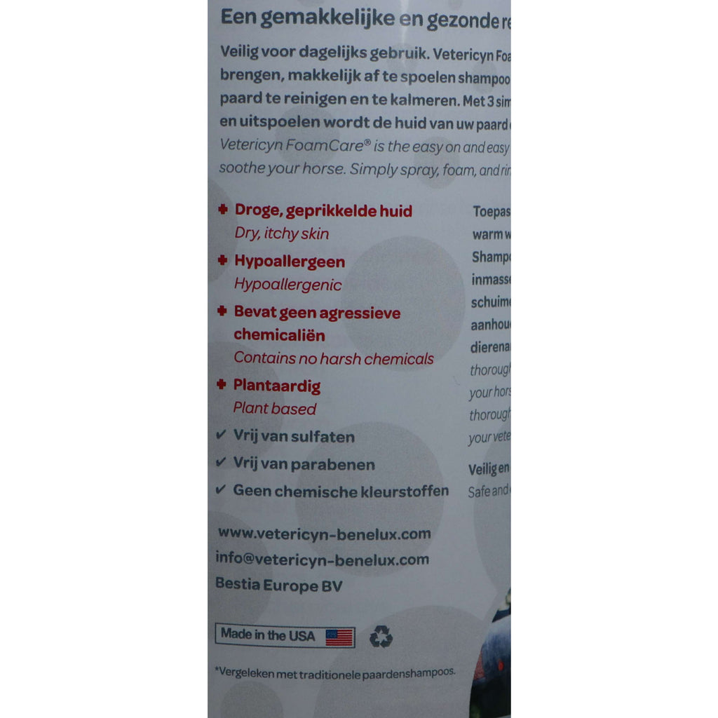 Vetericyn Foamcare Szampon Dla Koni Leczniczy