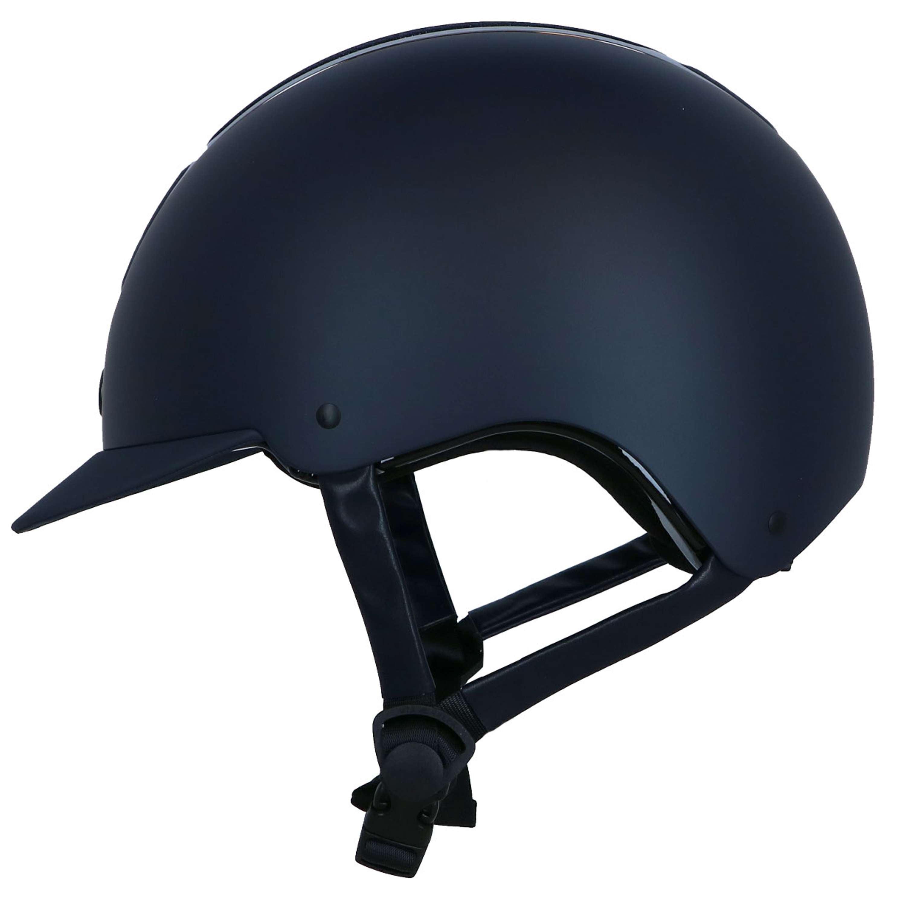 BR Kask Jeździecki Lambda Brokat Navy/Gunmetal