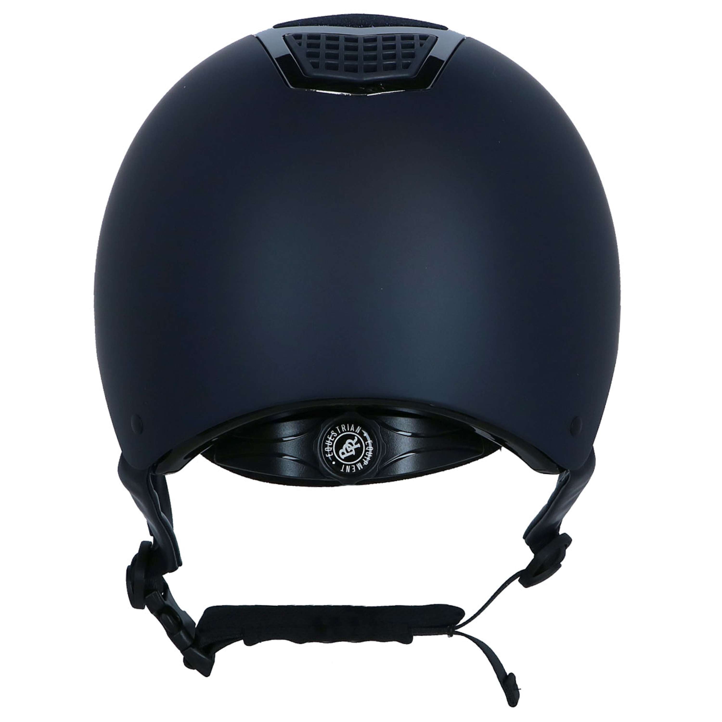 BR Kask Jeździecki Lambda Brokat Navy/Gunmetal