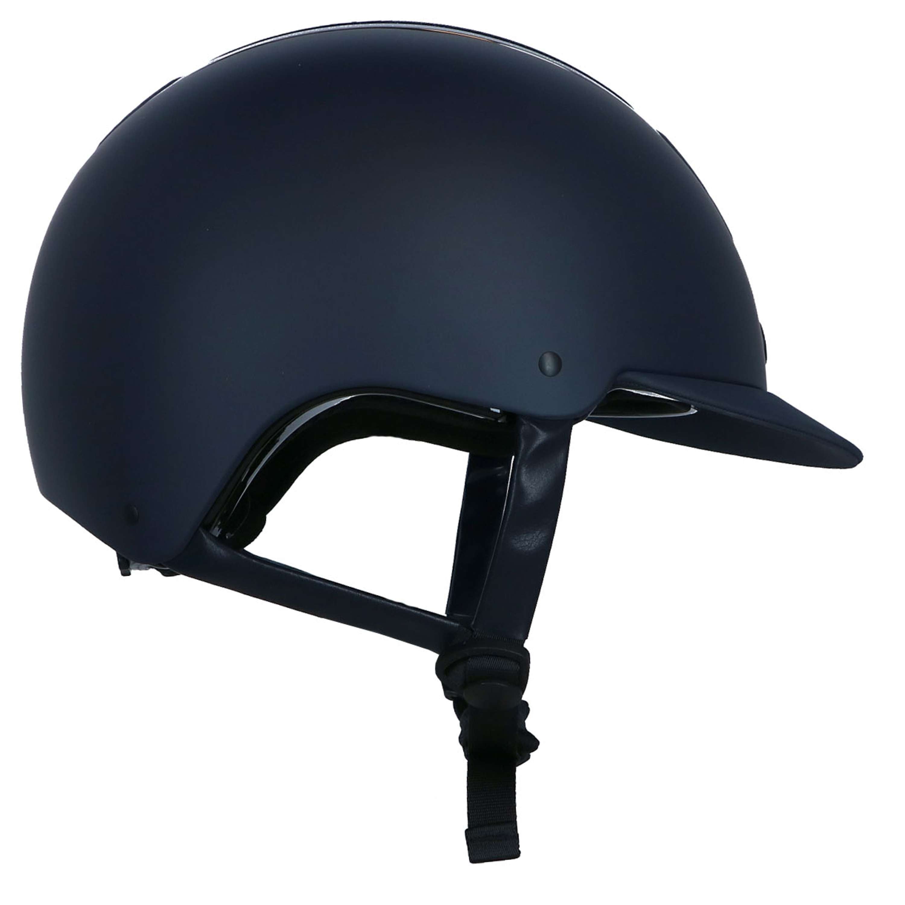 BR Kask Jeździecki Lambda Brokat Navy/Gunmetal
