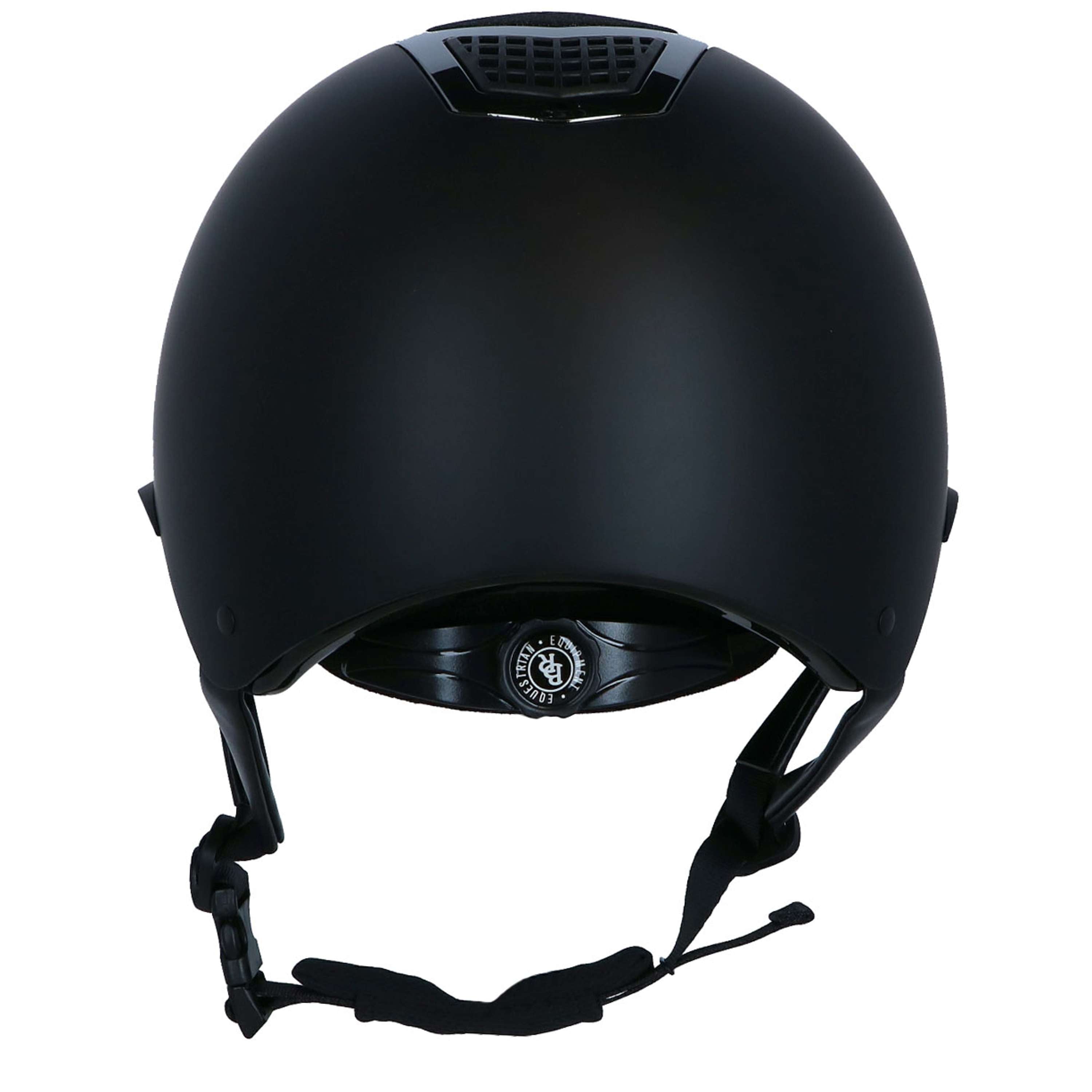 BR Kask Jeździecki Lambda Plus Glitter Czarny/Stalowoszary