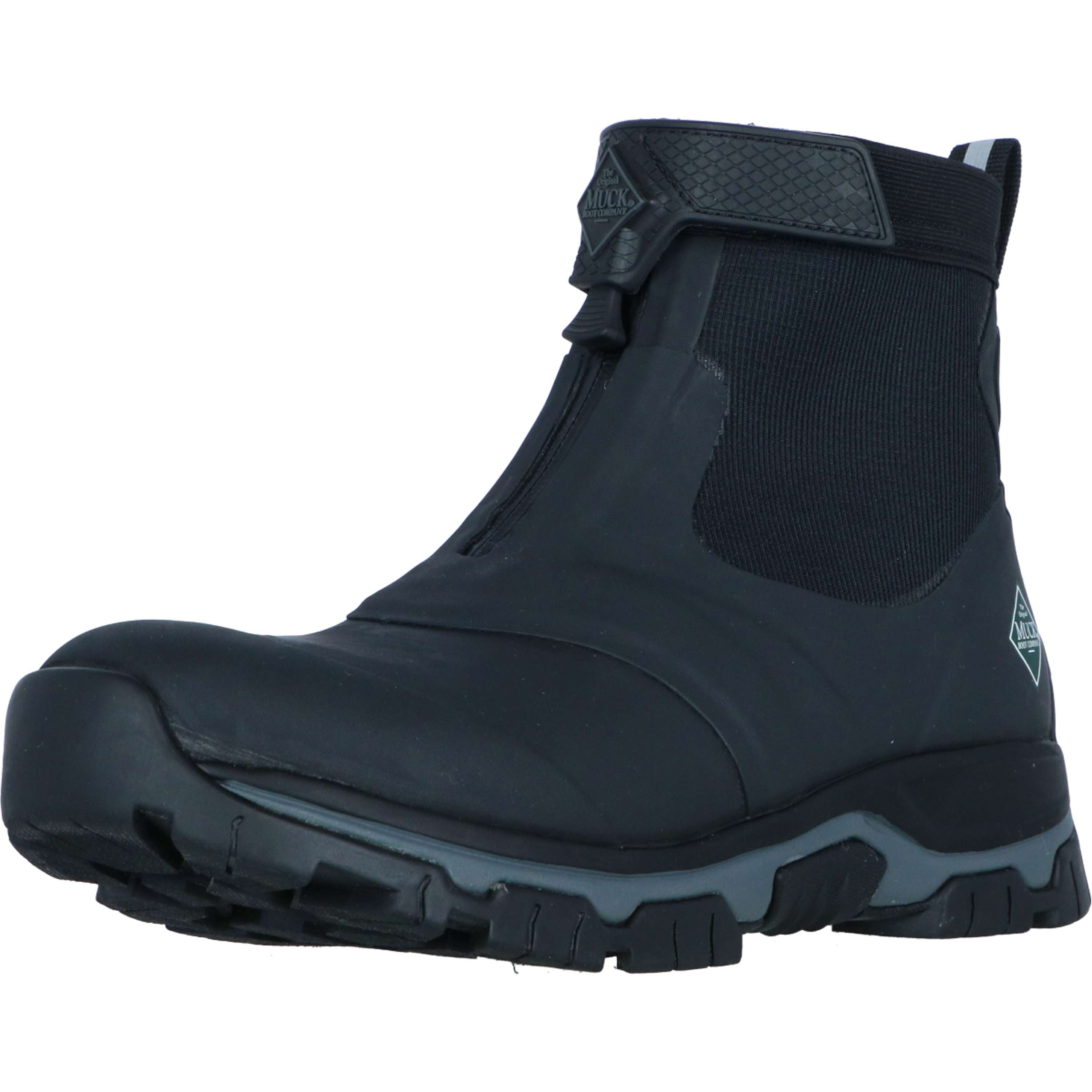 Muck Boot Buty stajenne męskie Apex Zip Ankle czarne/szare