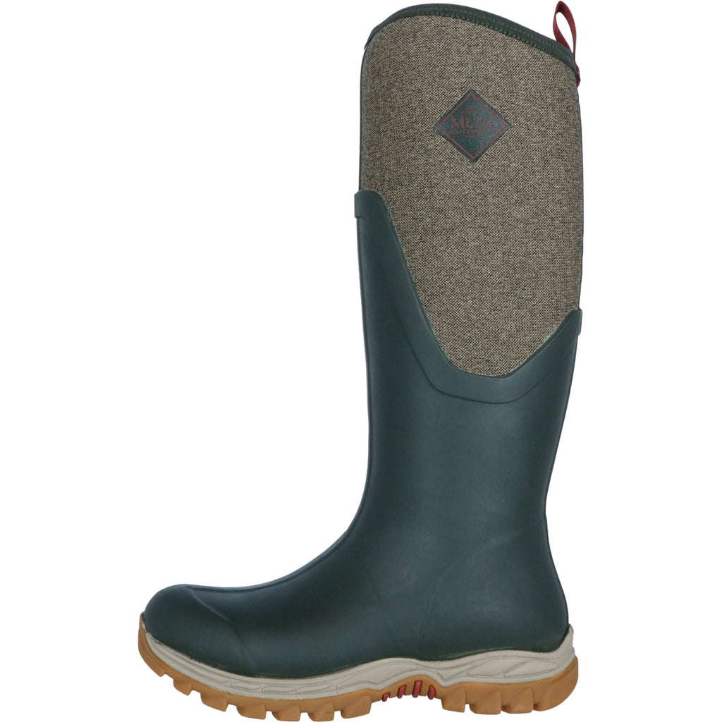 Muck Boot Buty Arctic Sport II Tall Damskie Olive/Tweed