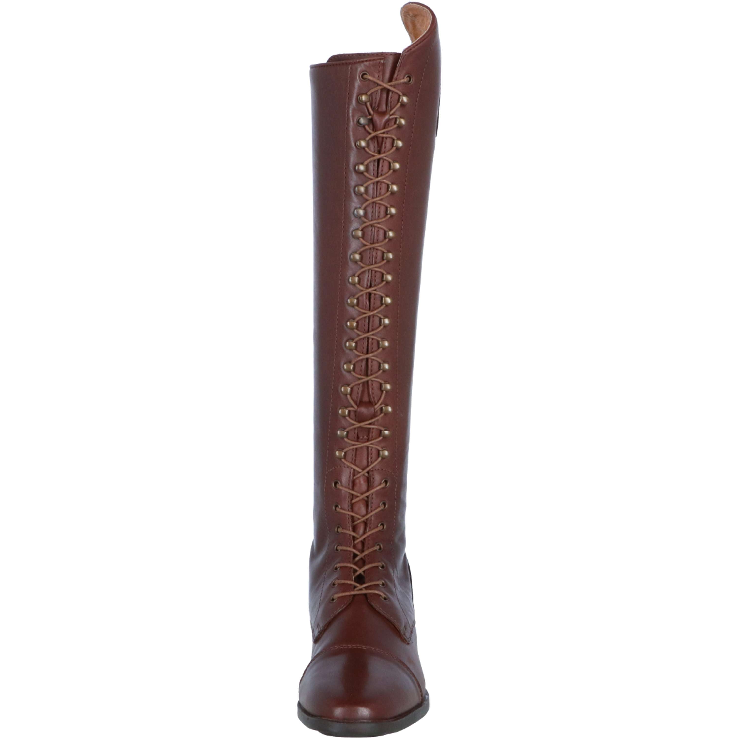 HKM Buty Jeździeckie Elegant Lace Standardowe Brązowy