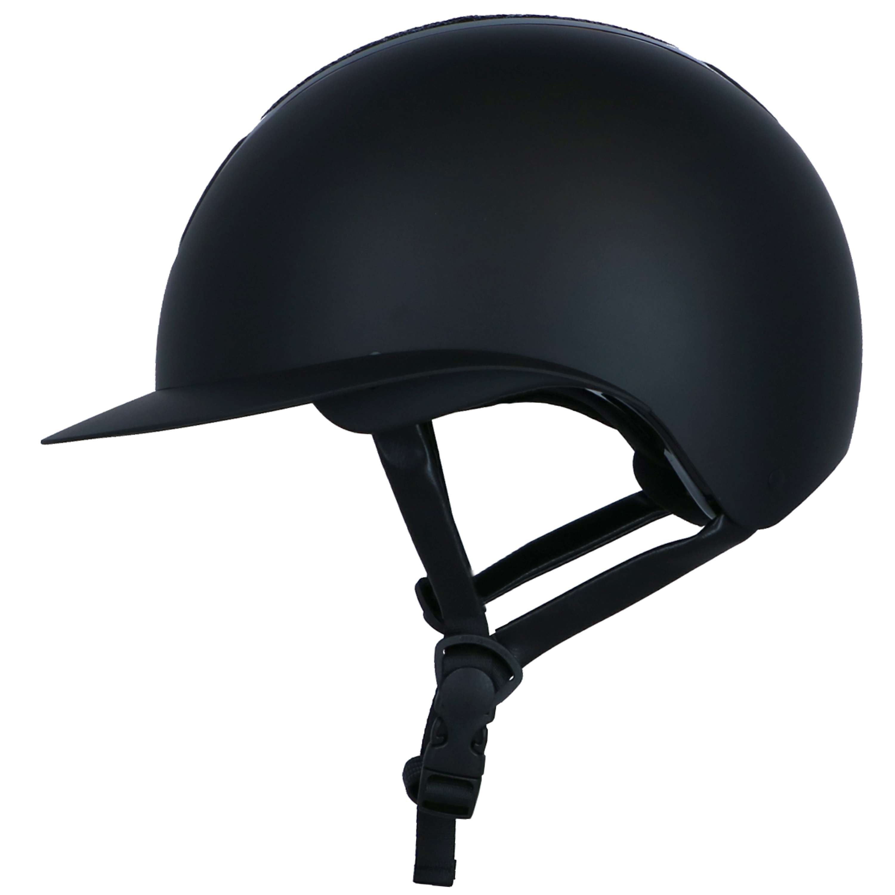 HKM Kask Jeździecki Glamour Shield Czarny/Czarny