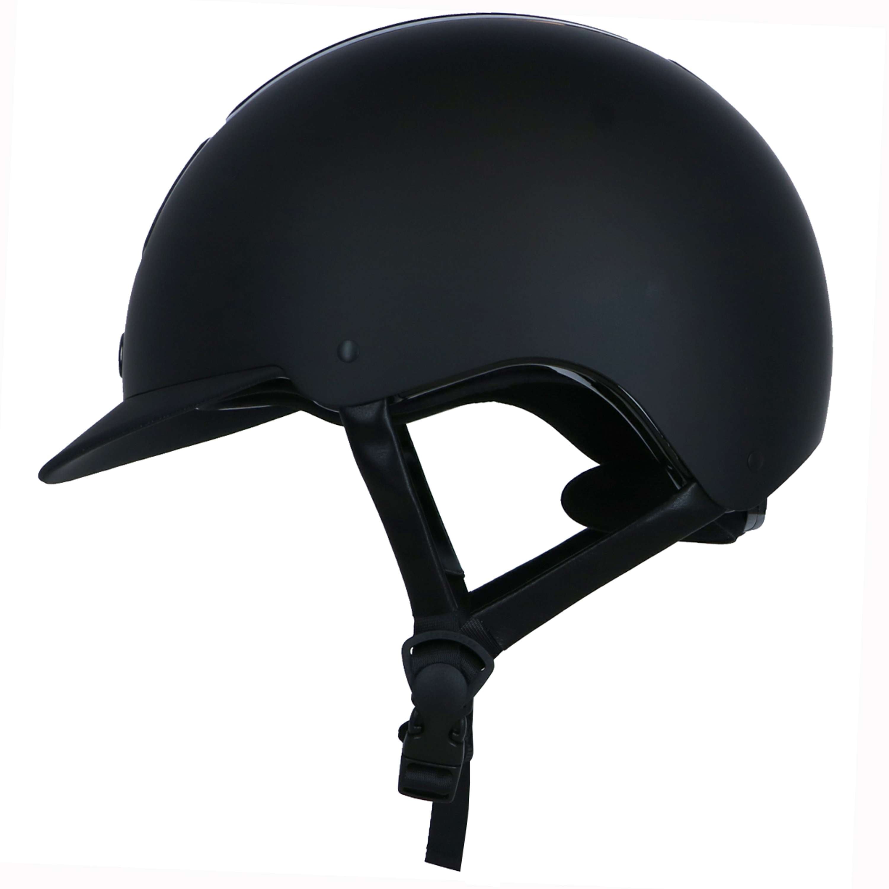 Kask jeździecki BR Lambda Painted czarny