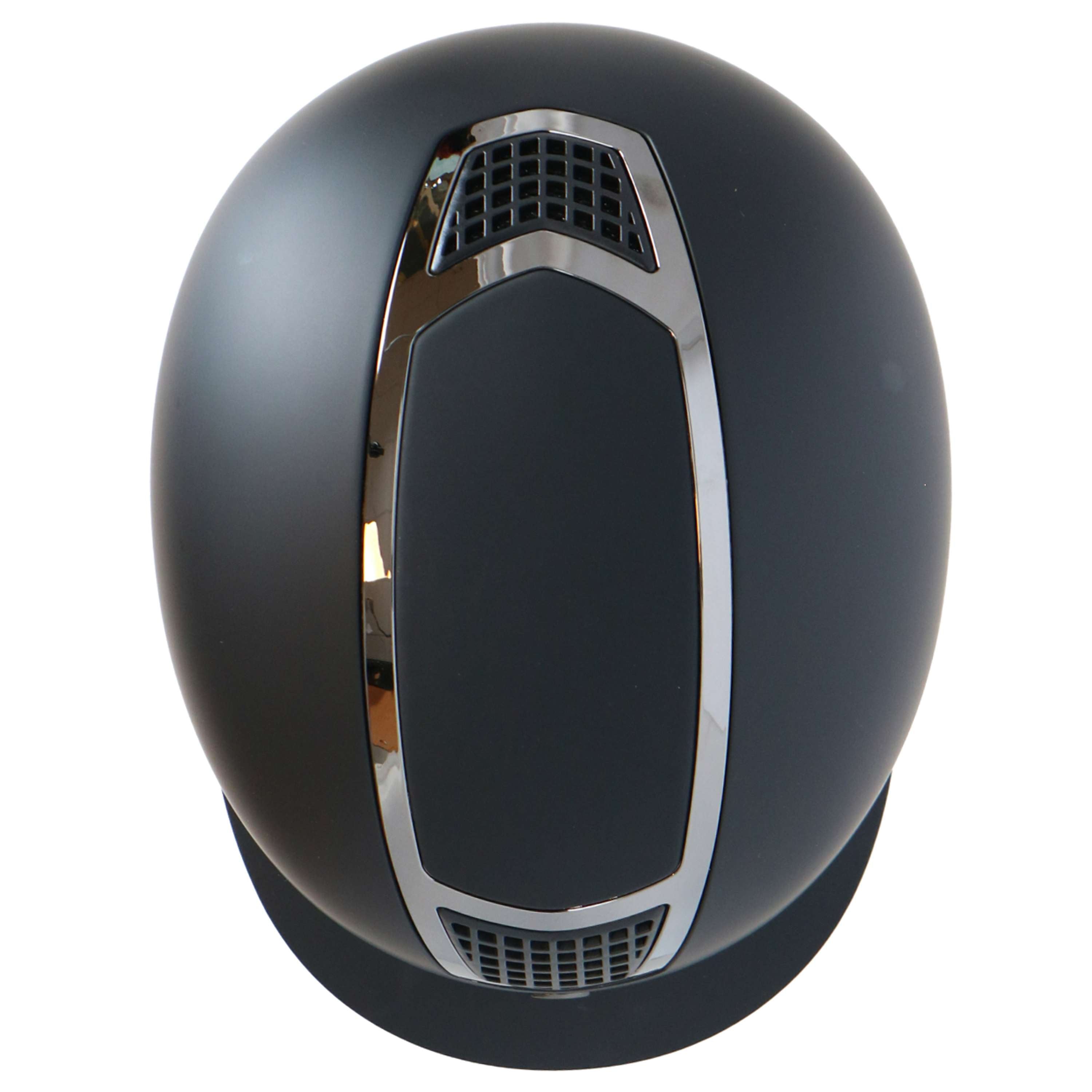 Kask jeździecki BR Lambda Painted czarny