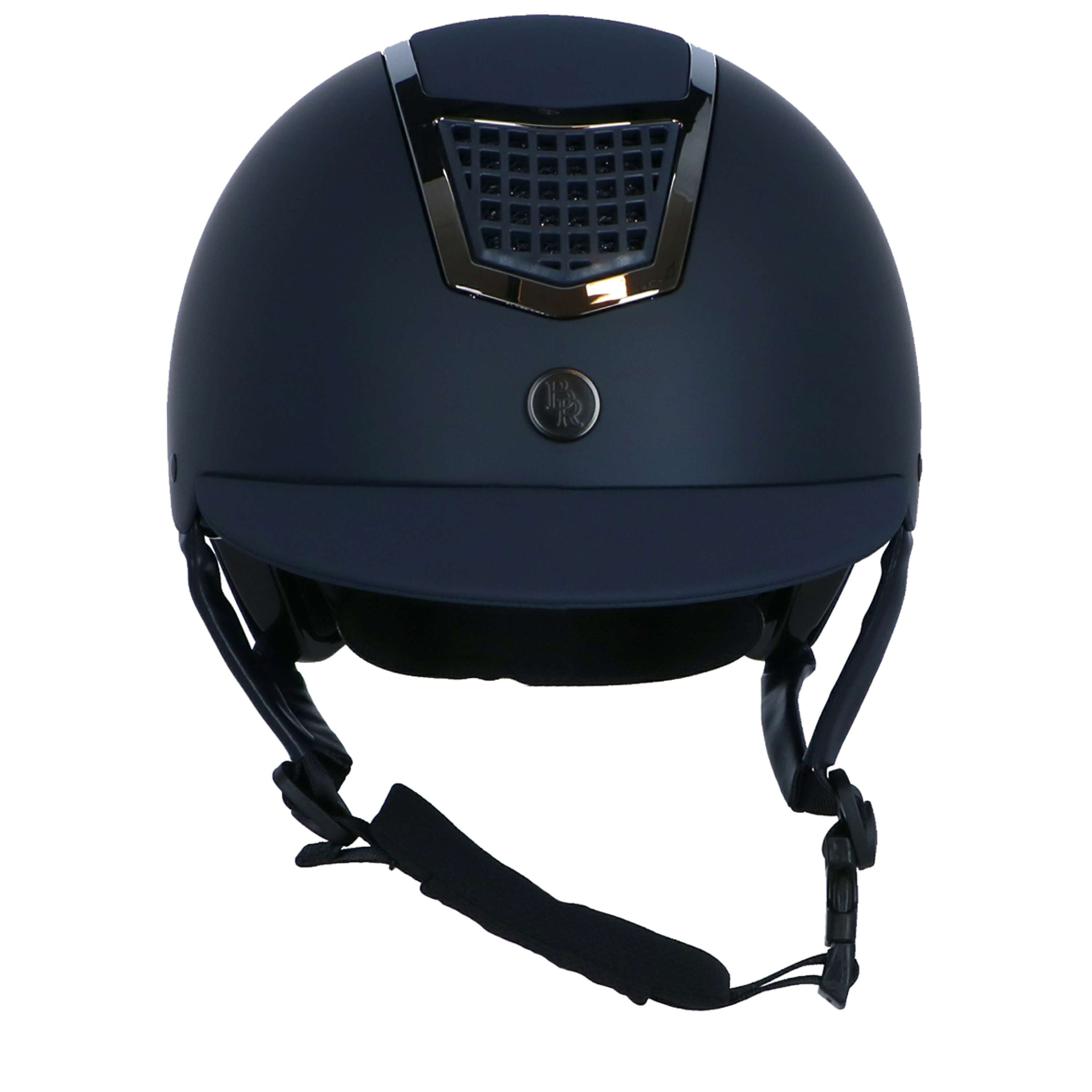 Kask jeździecki BR Lambda Painted granatowy
