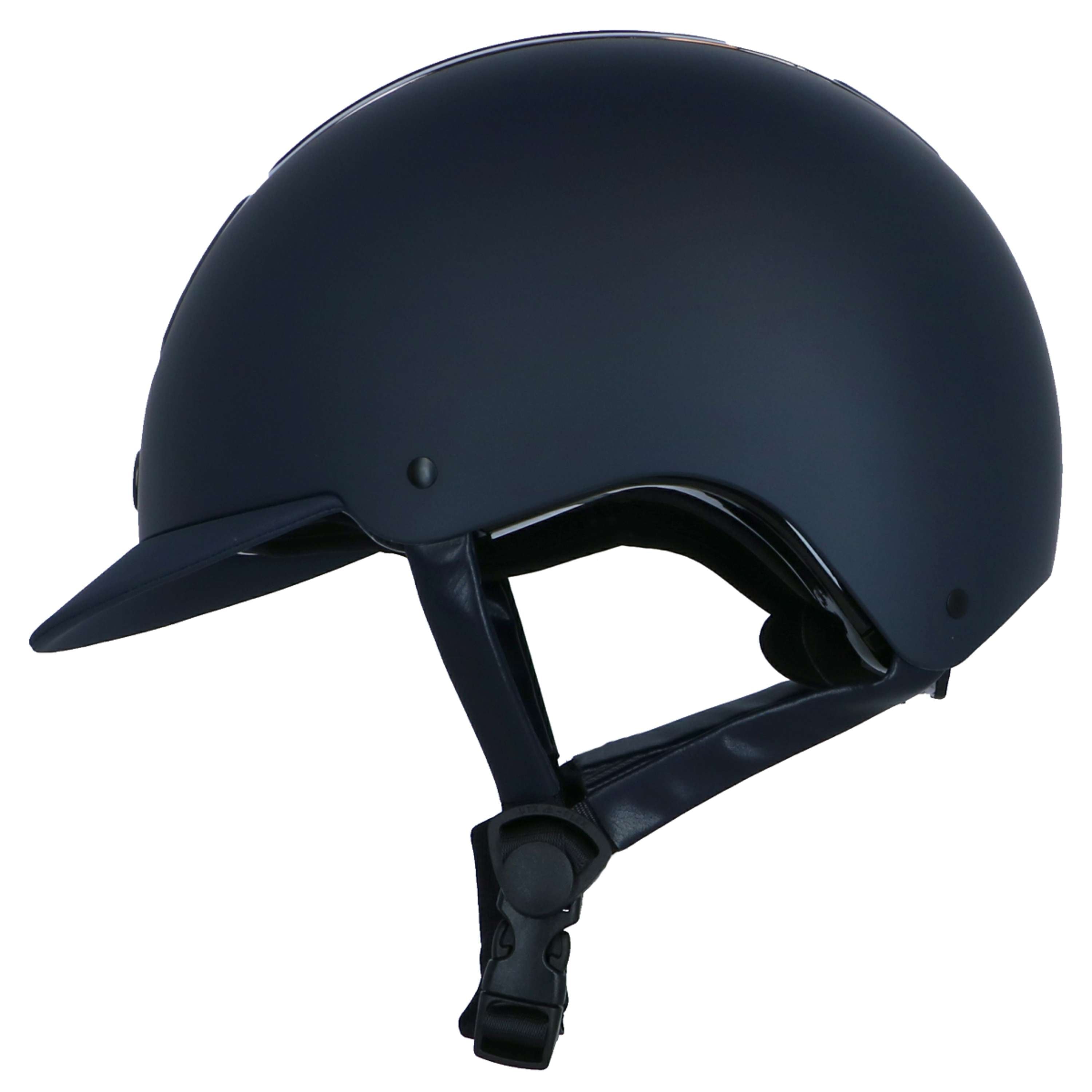 Kask jeździecki BR Lambda Painted granatowy