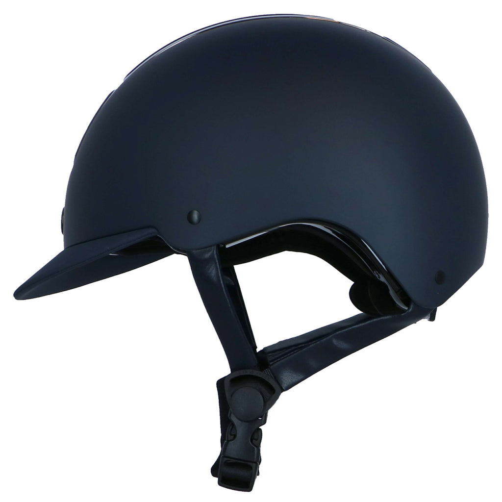 BR Kask Jeździecki Lambda Painted Granatowy