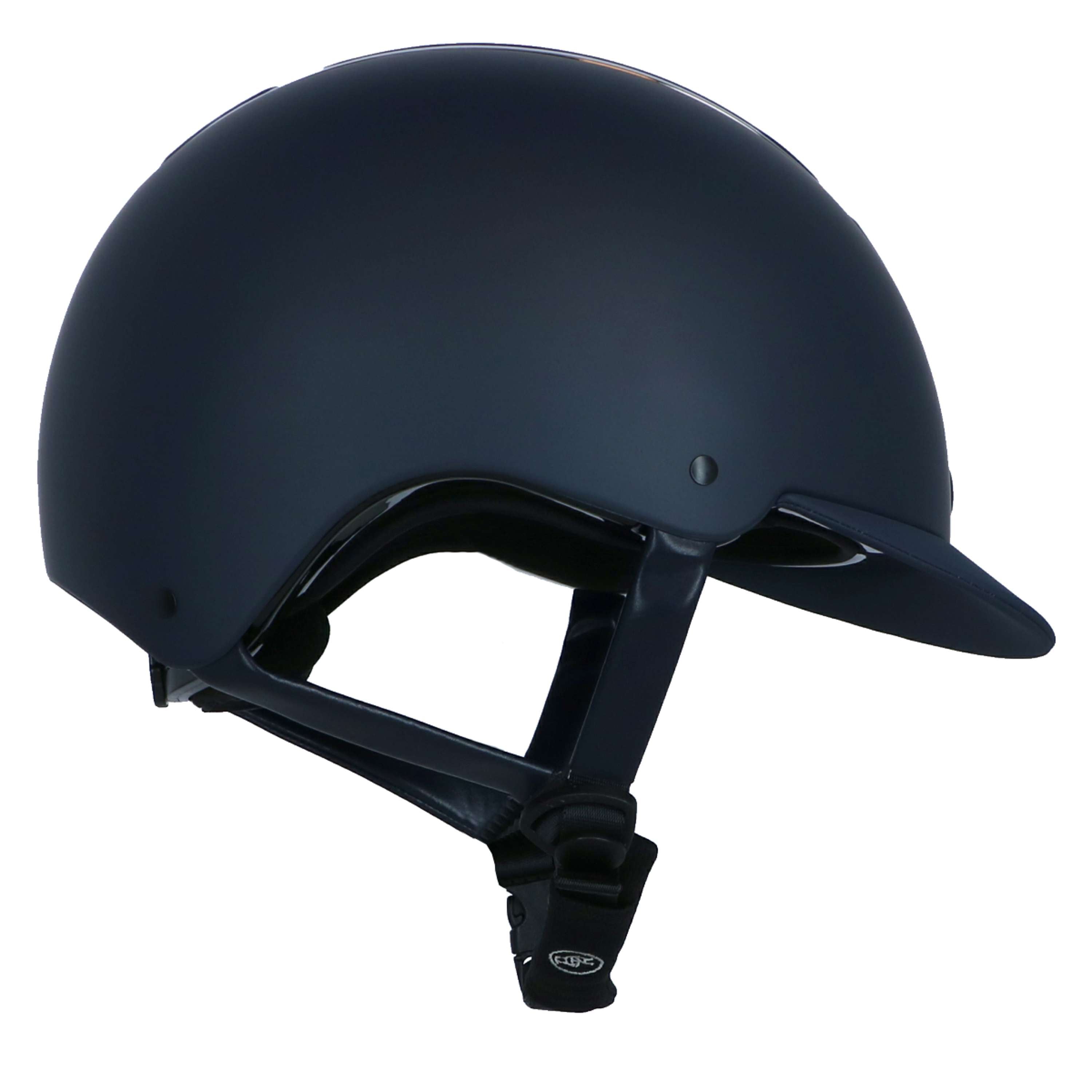 Kask jeździecki BR Lambda Painted granatowy