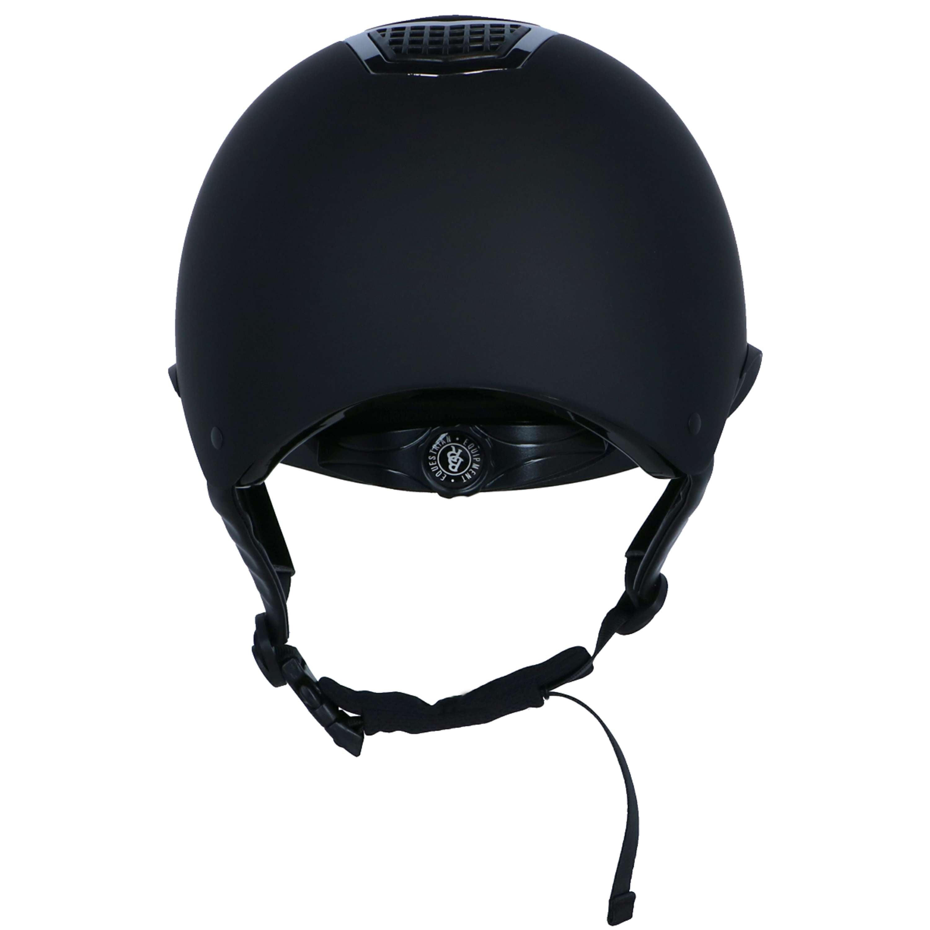 BR Kask Jeździecki Lambda Plus Painted Czarny/Stalowoszary