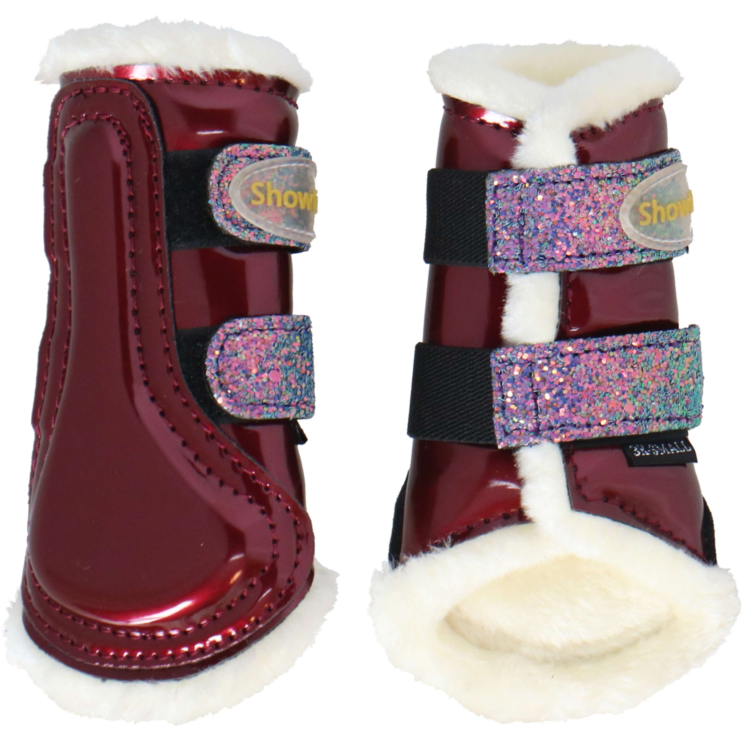 HB Showtime Ochraniacz Gold Rush Brokat Little Sizes Bordowy