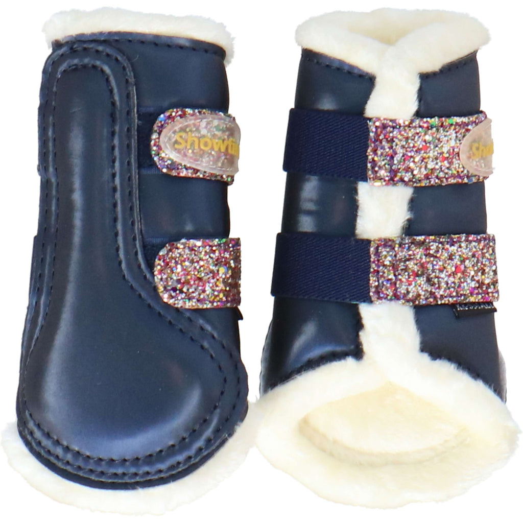 HB Showtime Ochraniacz Gold Rush Brokat Little Sizes Granatowy