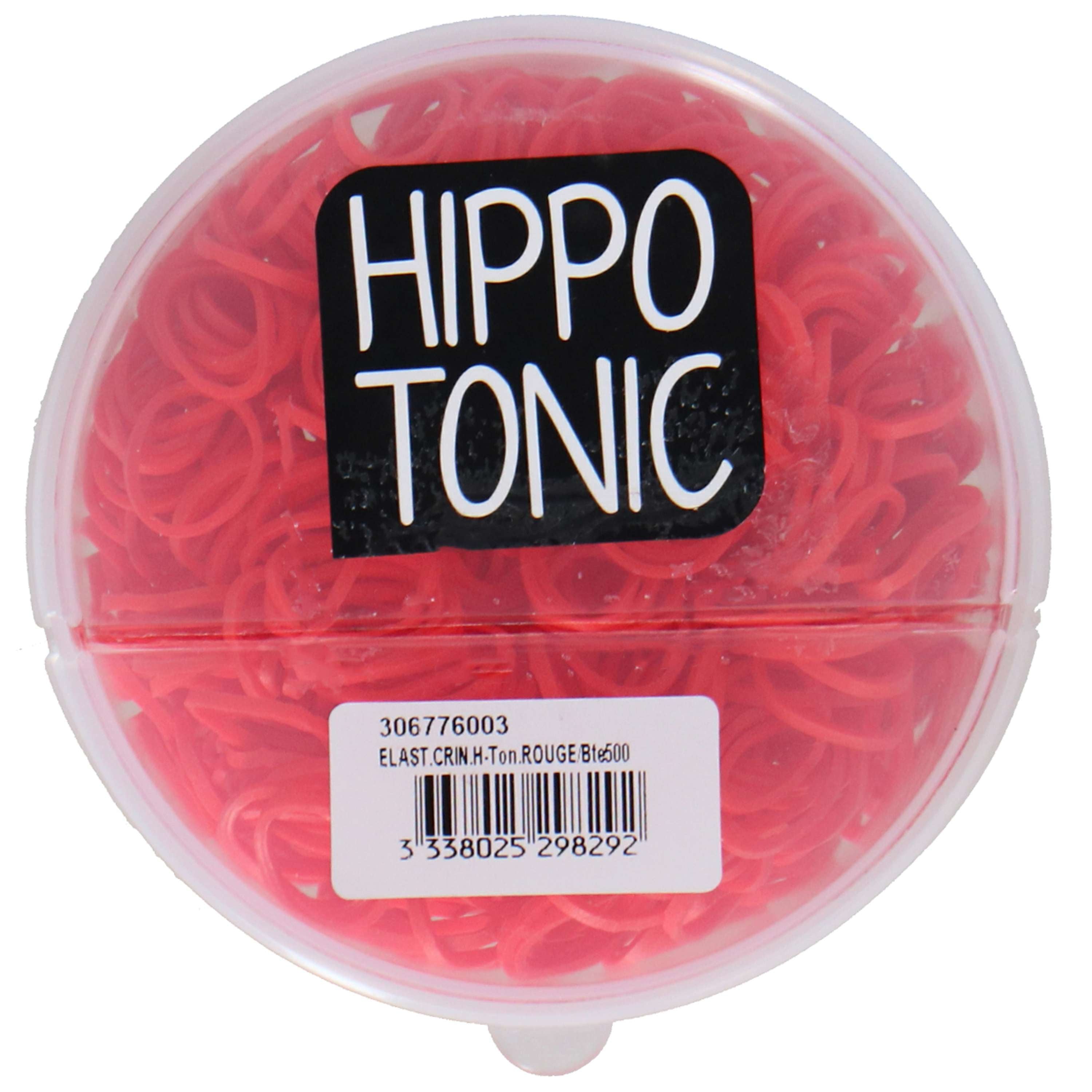 Hippotonic Gumki do zaplatania 500 szt. Czerwone