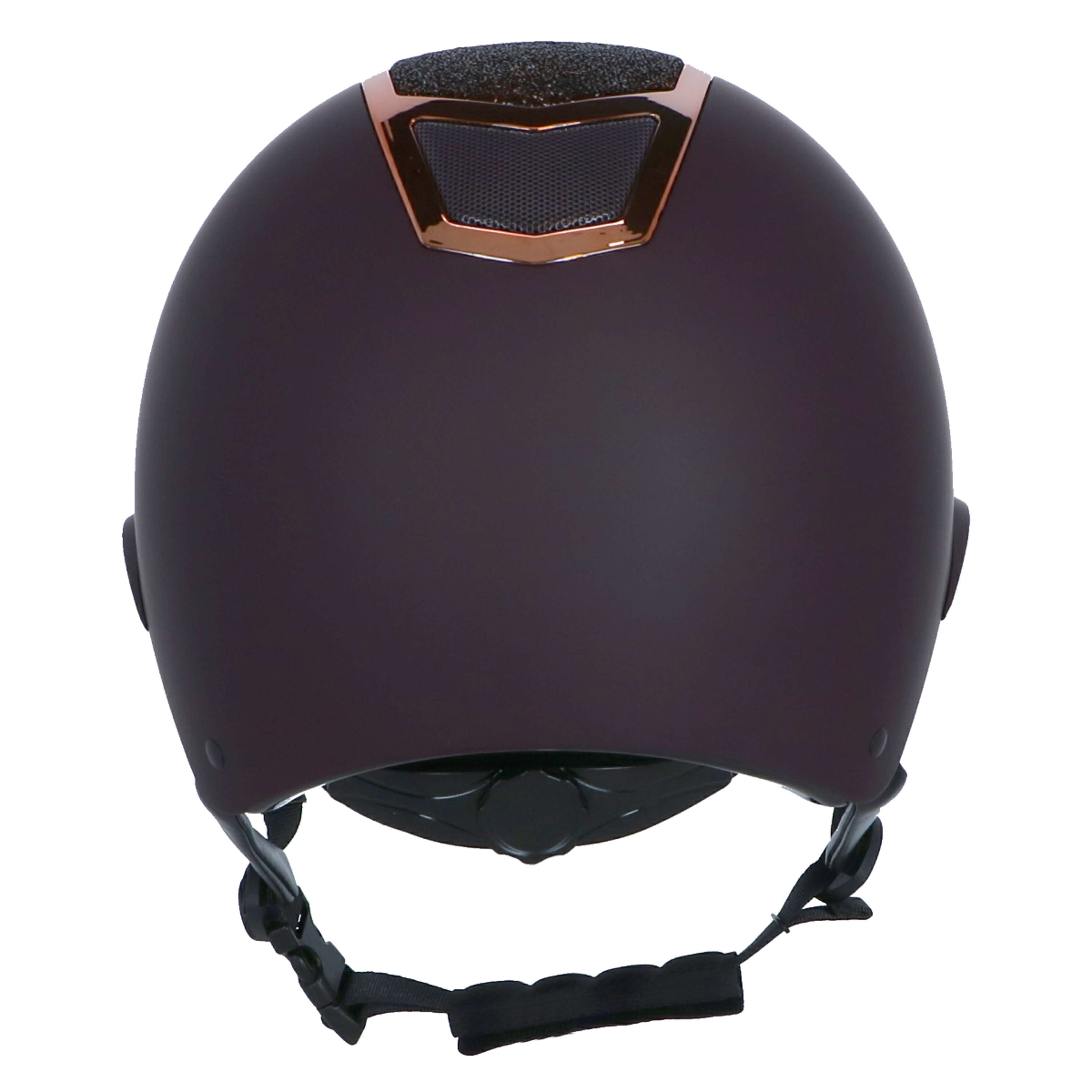 Harry's Horse Kask Jeździecki Mont Blanc Sparkle Bordowy/Różowozłoty
