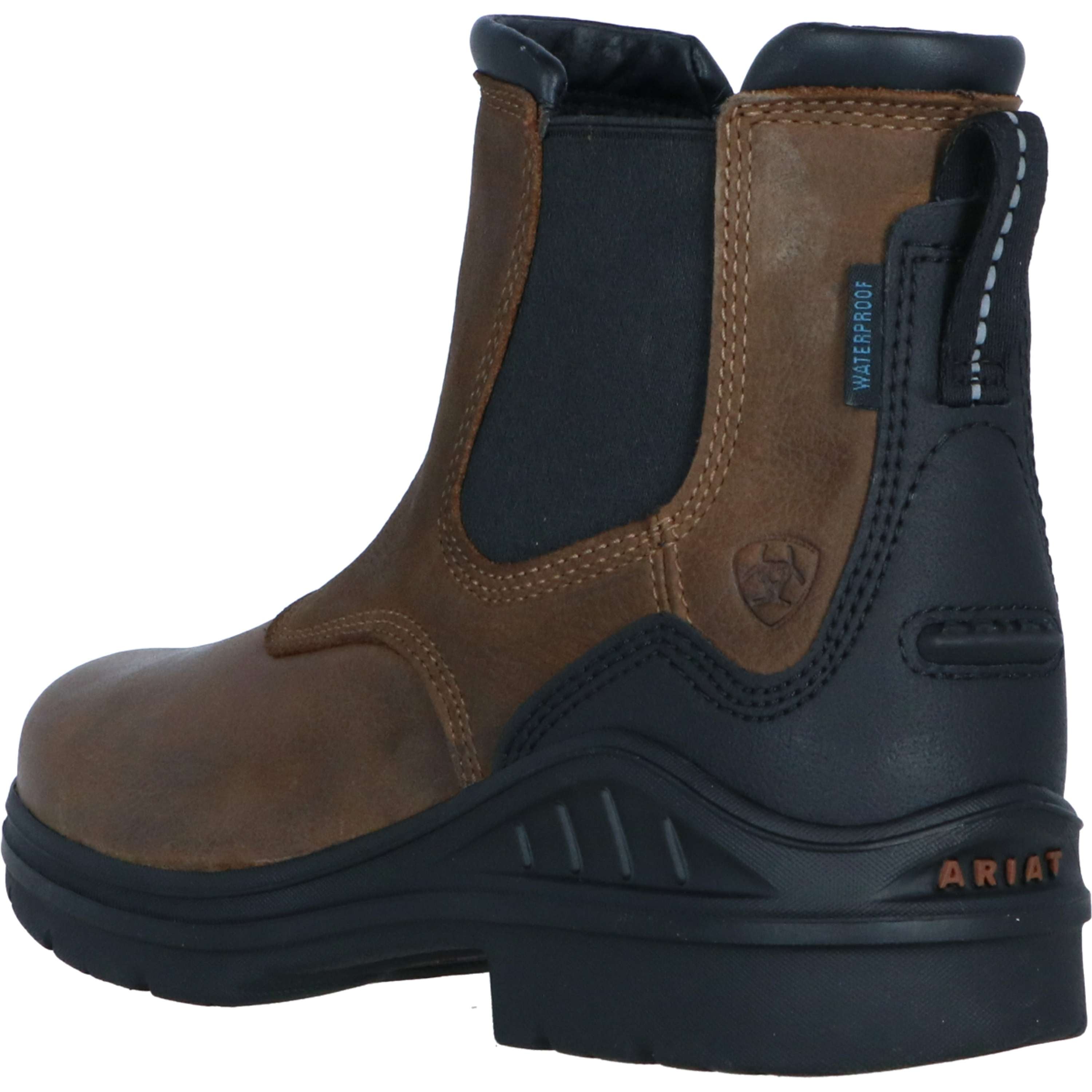 Ariat Jodhpury Barnyard Twin Gore II Waterproof Boot Damski Antique Brown