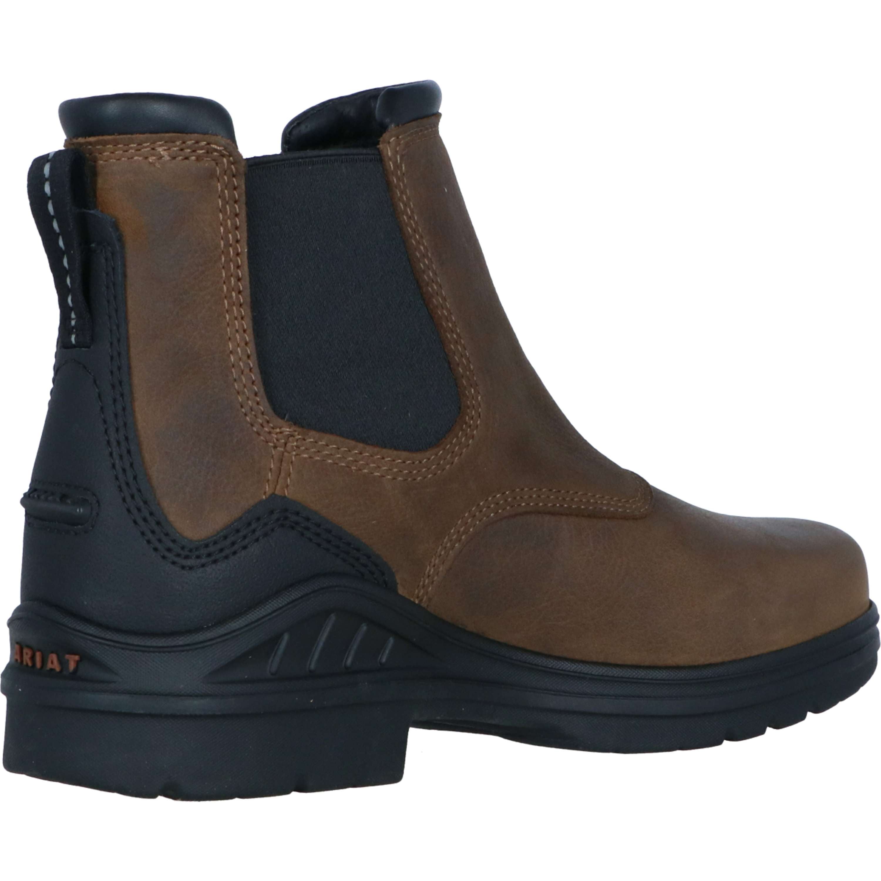 Ariat Jodhpury Barnyard Twin Gore II Waterproof Boot Damski Antique Brown