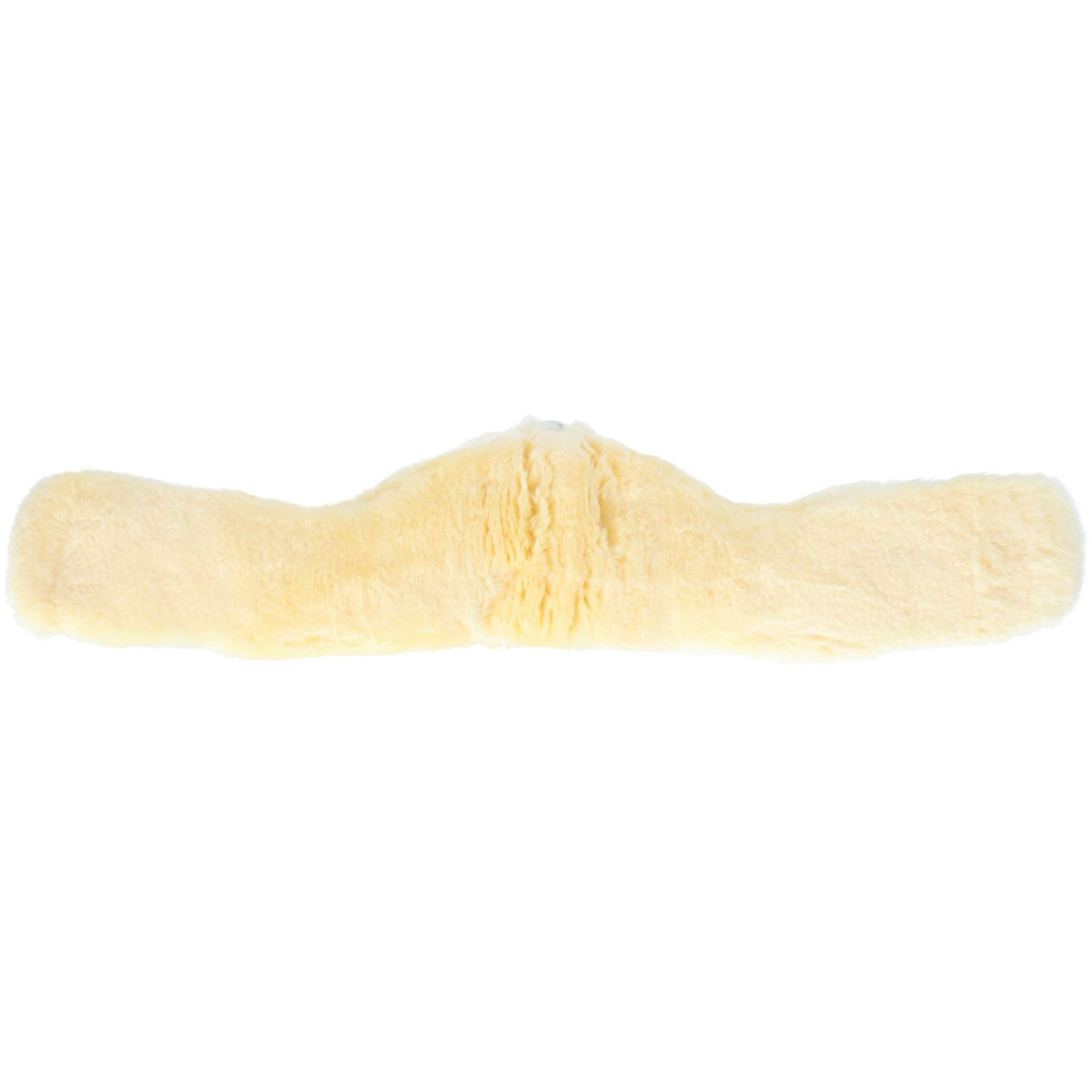 HKM Popręg Skóra Owcza Czarny/Naturalny