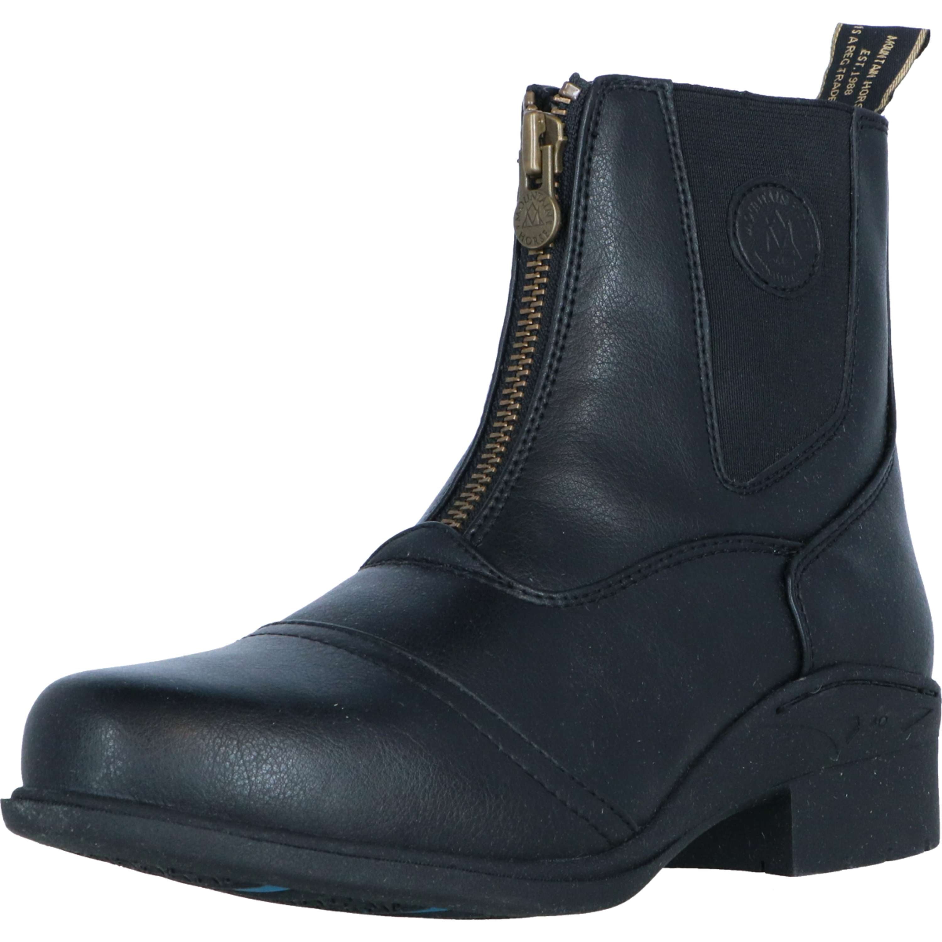 Mountain Horse Jodhpury Veganza Zip Paddock Czarny