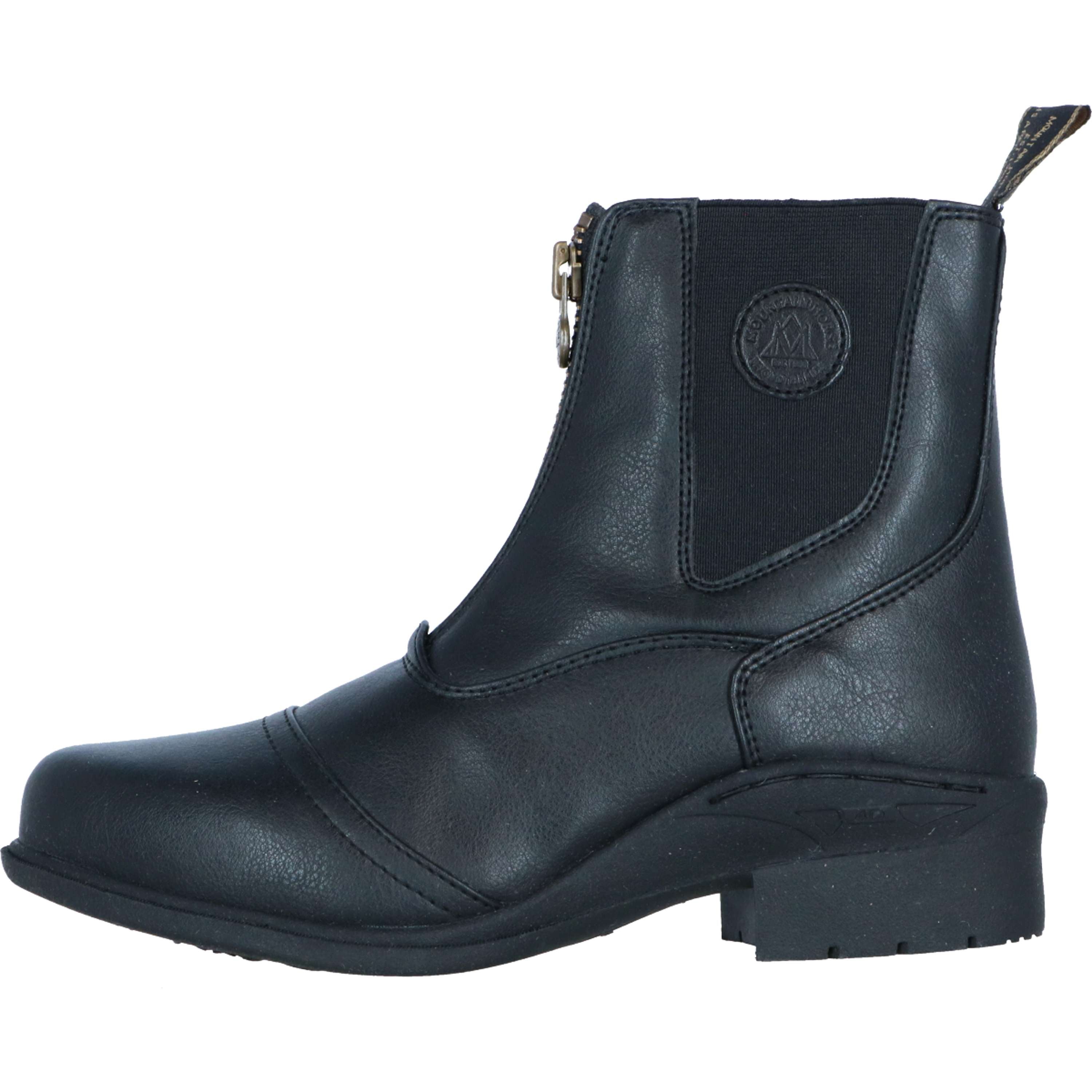 Mountain Horse Jodhpury Veganza Zip Paddock Czarny