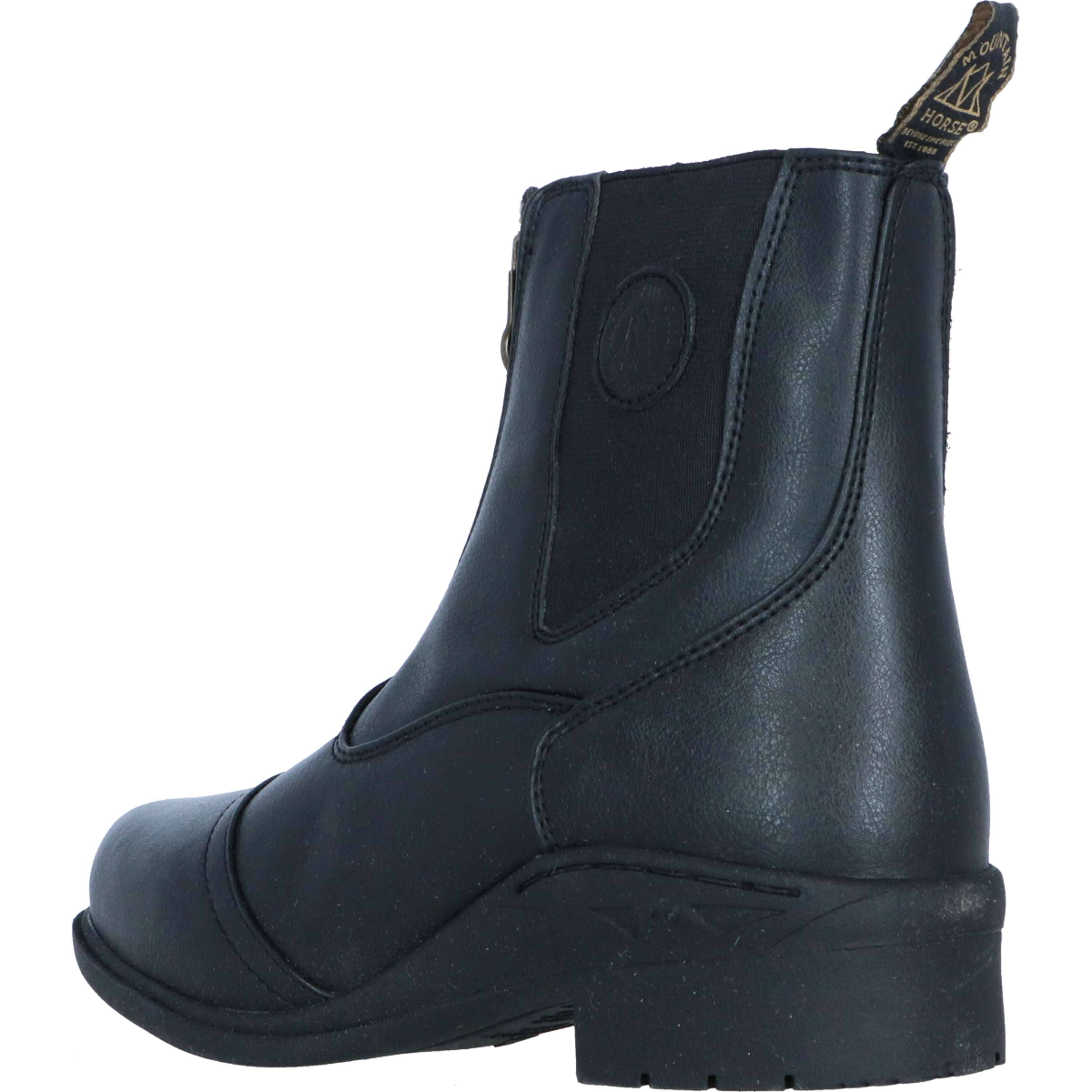 Mountain Horse Jodhpury Veganza Zip Paddock Czarny