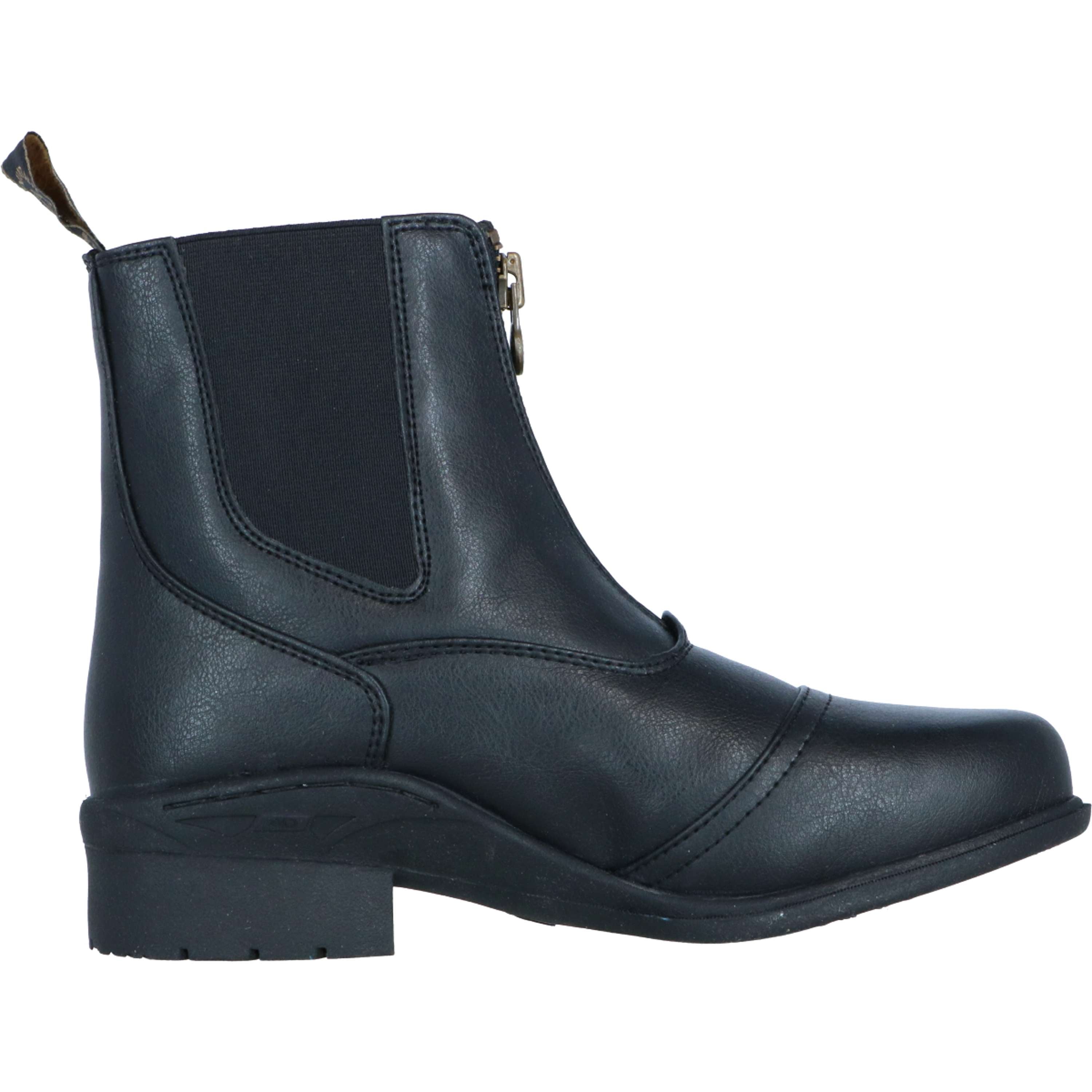 Mountain Horse Jodhpury Veganza Zip Paddock Czarny